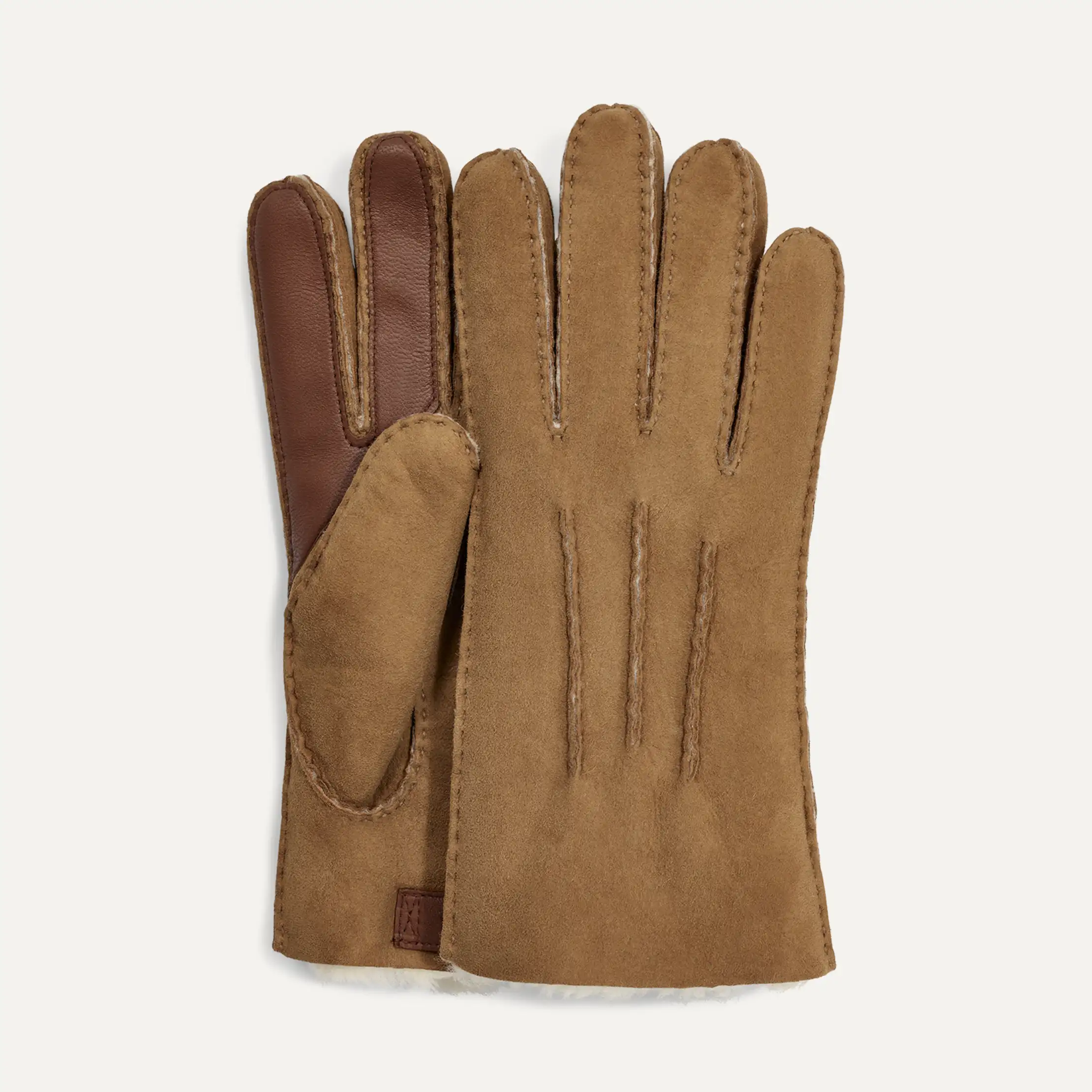 Men's Contrast Sheepskin Tech Glove