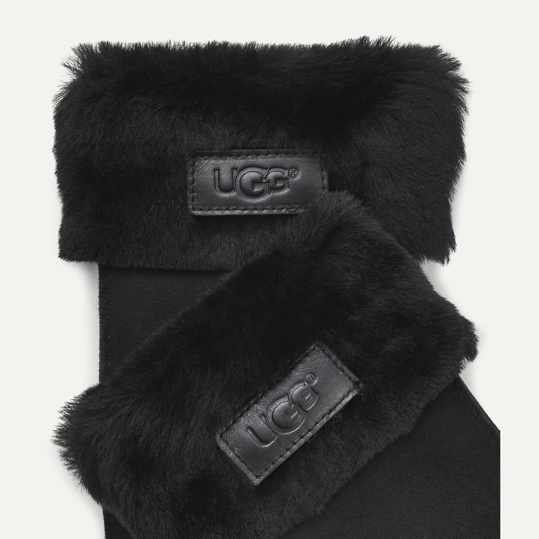 UGG 手袋 Turn Cuff Glove 17369-BLK UGG Turn Cuff Handschoenen 17369 Zwart - De Roos Schoenen Breda