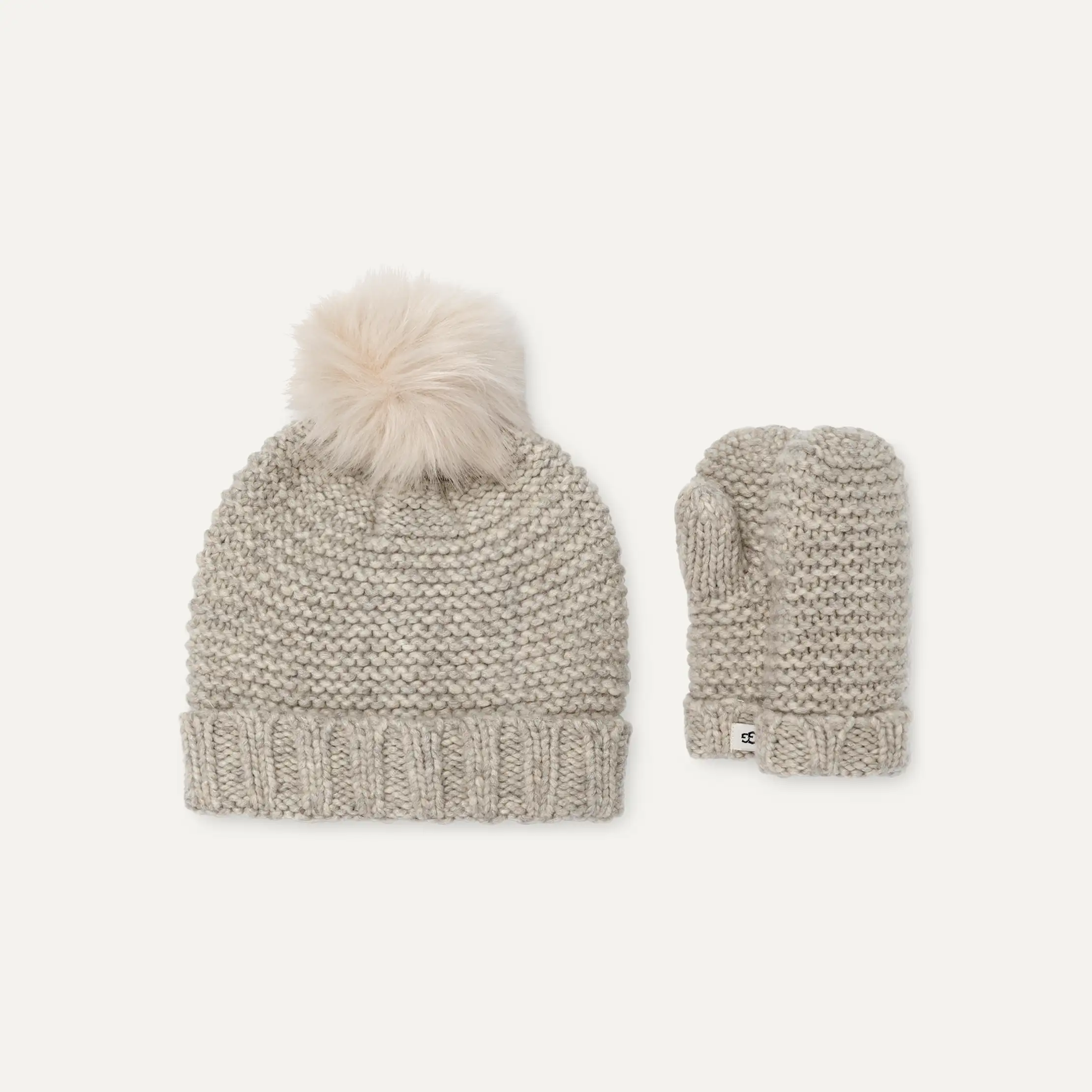 Toddlers / Big Kids' Knit Mitten & Hat Set