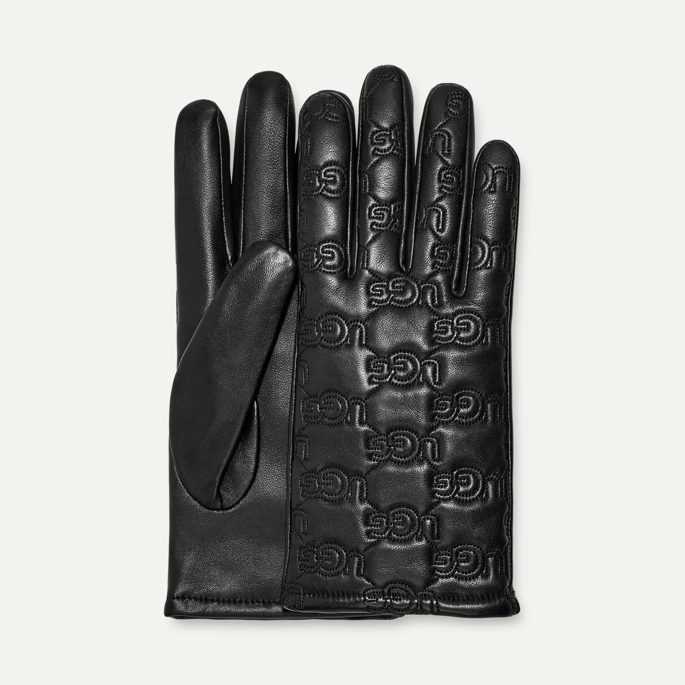 Gants avec logo classique cousu
