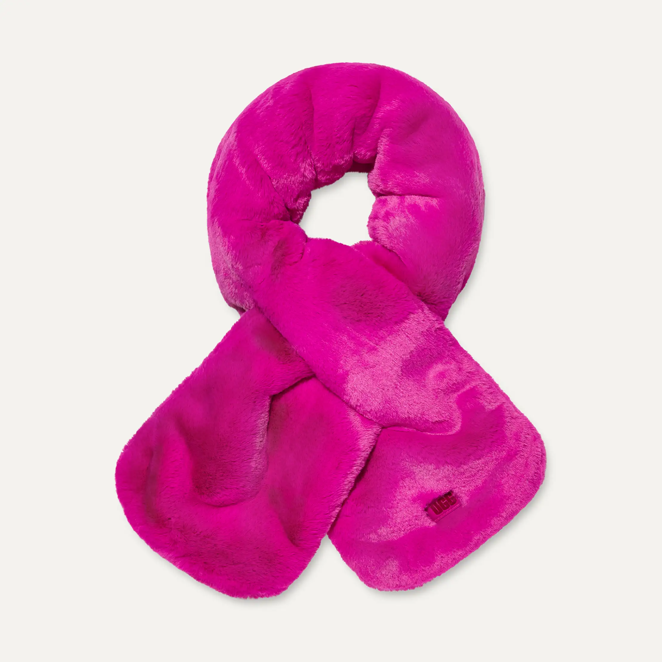 Women's Faux Fur Pull Thru Scarf | UGG®