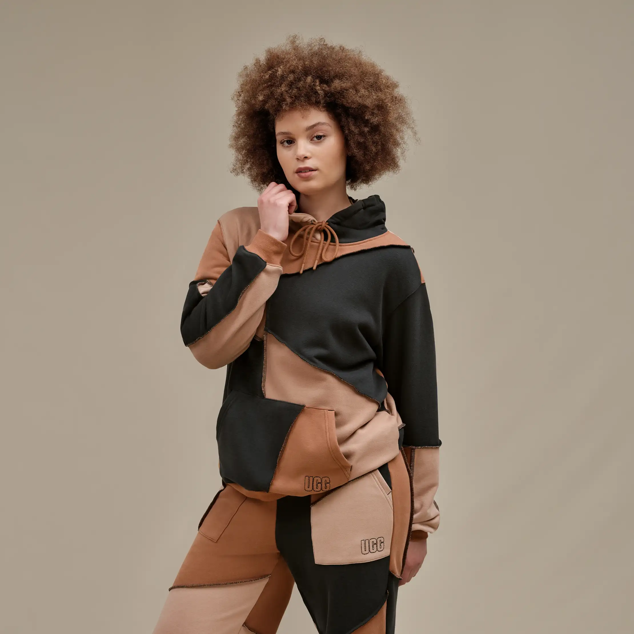 Women's Raini Piecework Hoodie Lifestyle | UGG®