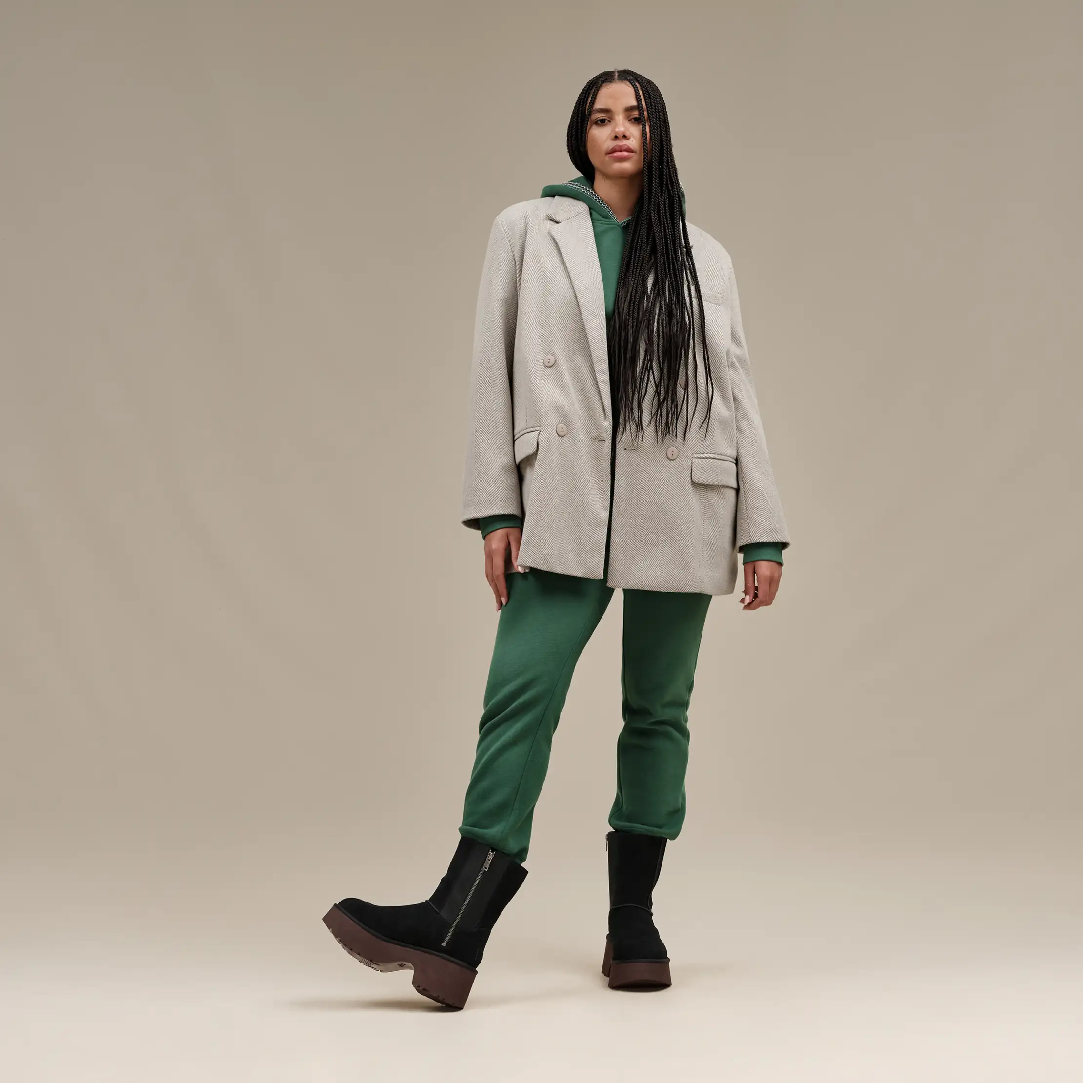 ショートブーツ・ブーティ UGG \"Classic Twin Seam New Heights\" ankle boots UGG アグ ショートブーツ クラシック ツイン シーム ニュー
