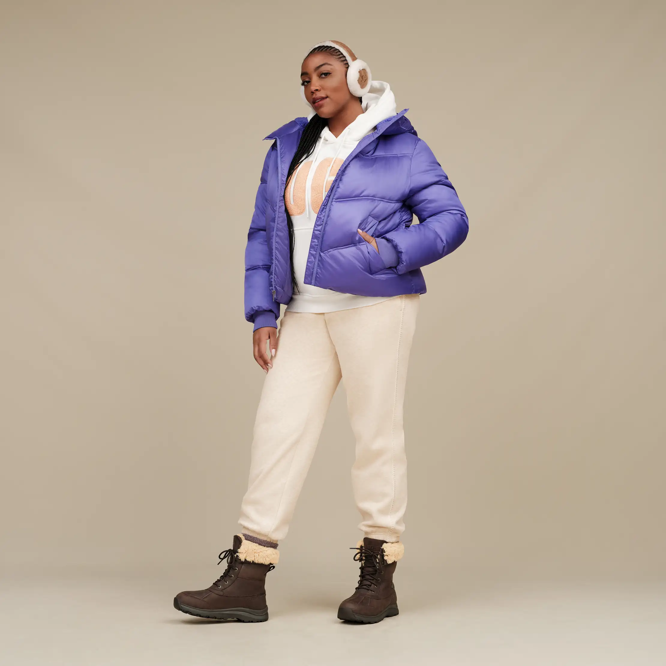 Ronney Cropped Puffer Jacket | UGG®