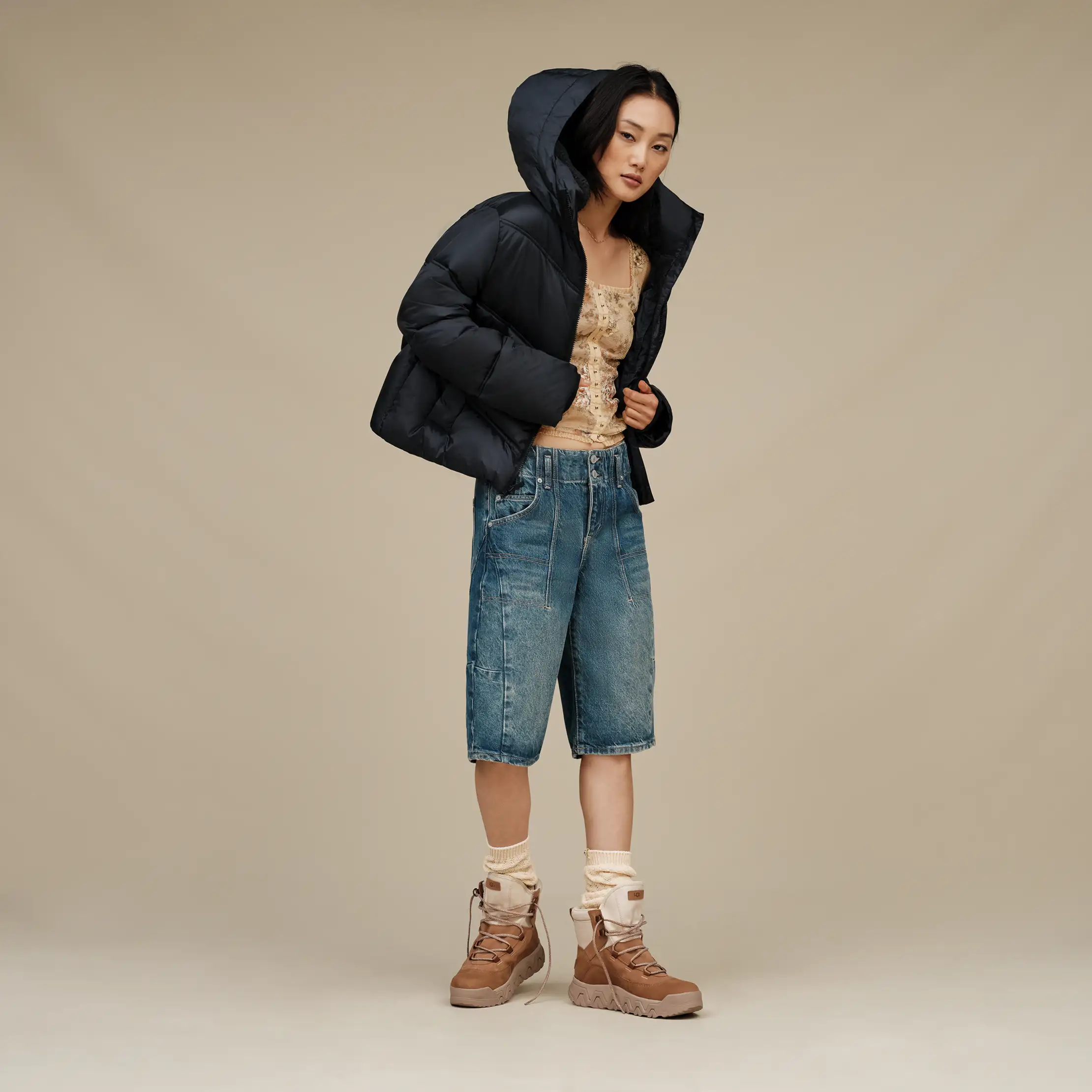 Ronney Cropped Puffer Jacket | UGG®