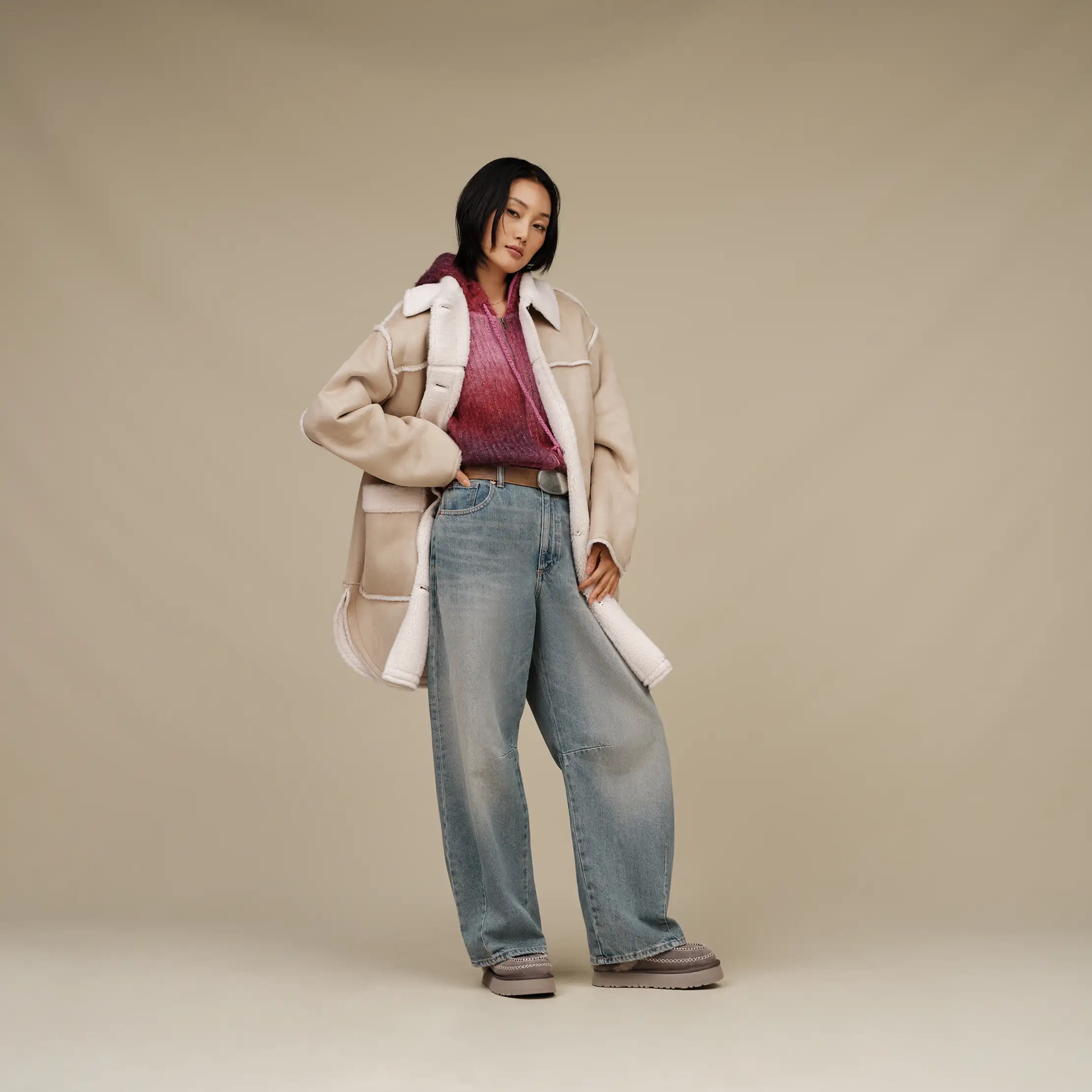【UGG】★ジャケット★ Women's Takara LuxeFluff Mid Jacket Women's Takara LuxeFluff Mid Jacket | UGG®