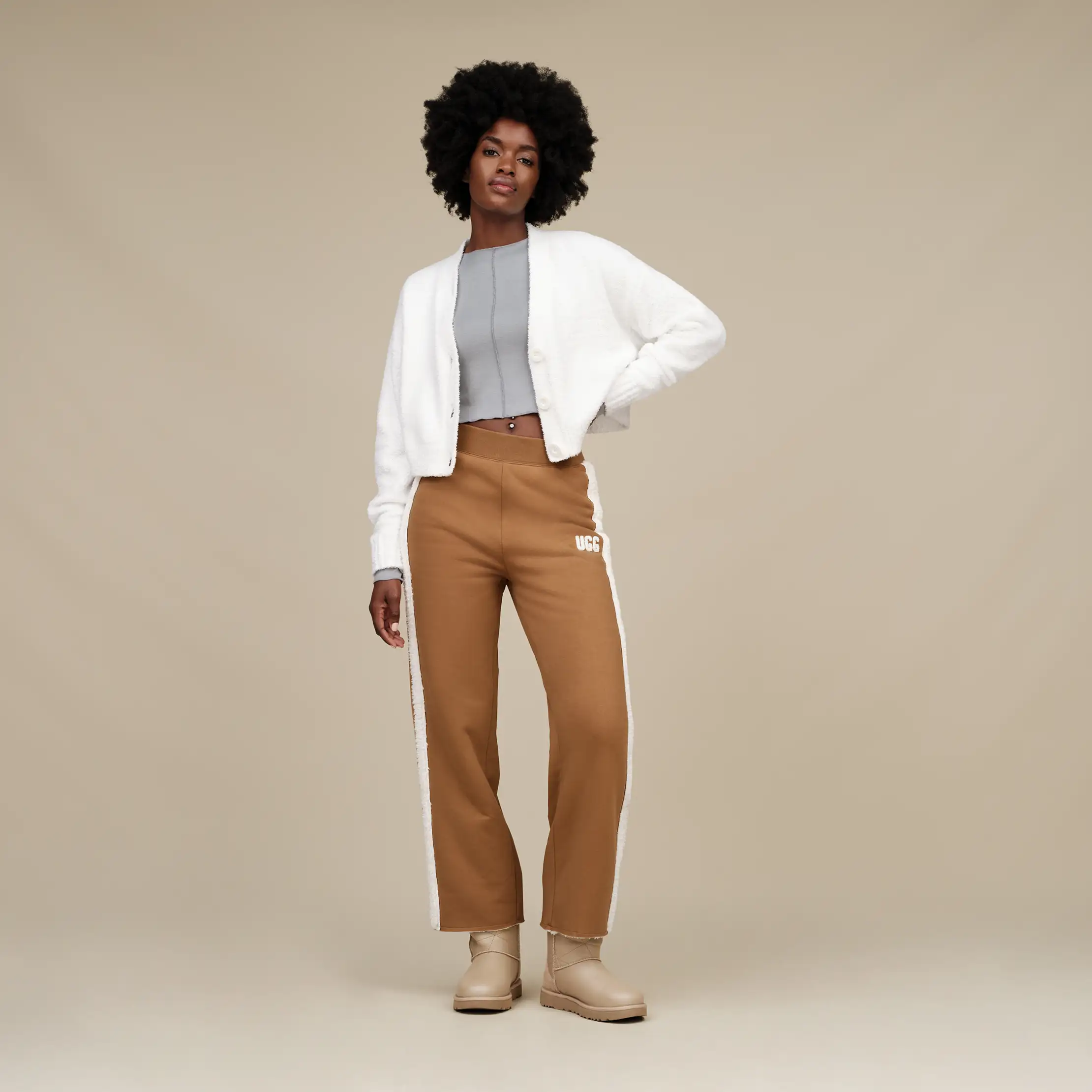 【UGG】★パンツ★ Women's Myah Bonded Fleece Pant UGG Women's Myah Bonded Fleece Pant, Ink at Amazon Women's