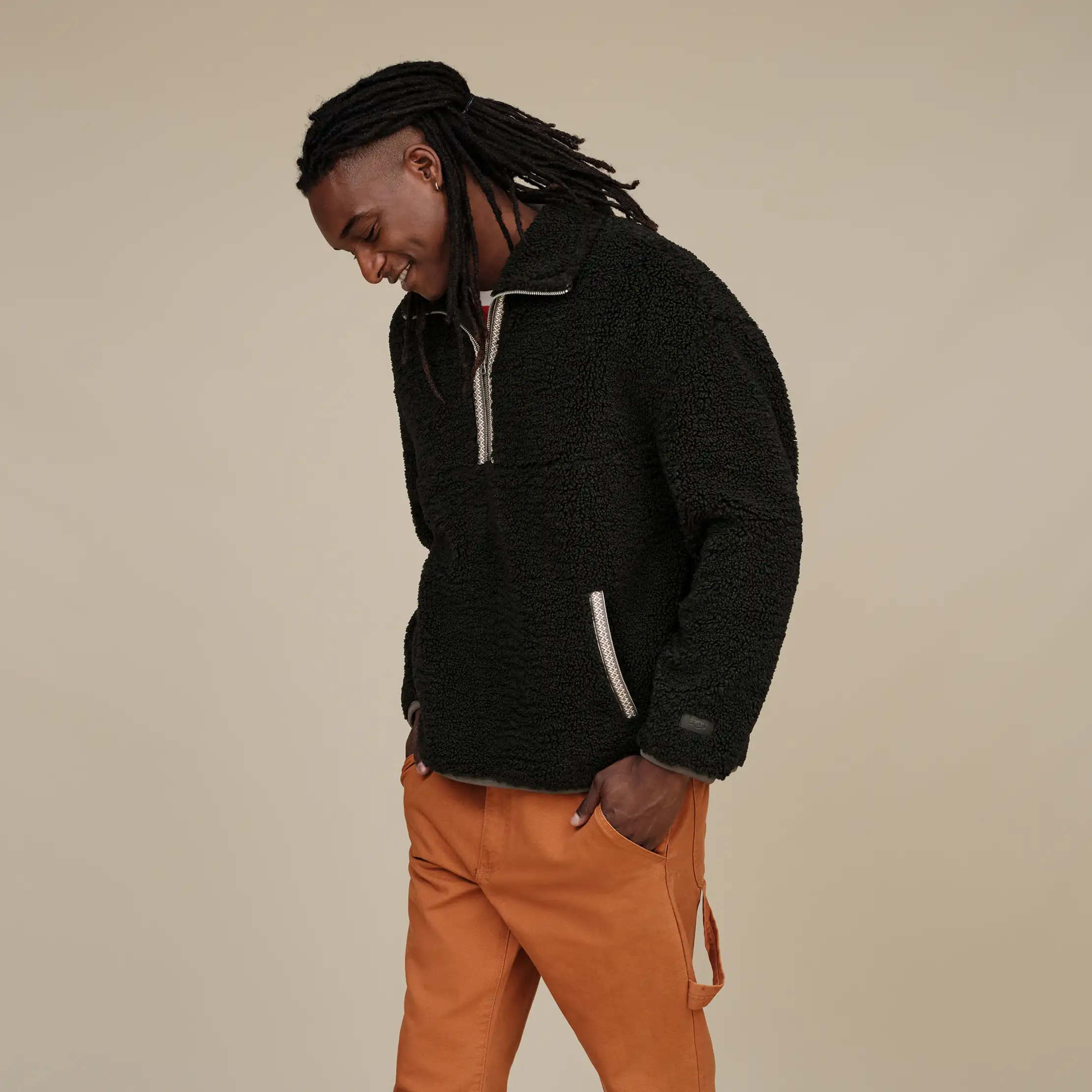 【UGG】★スウェット★ Men's UGGbraid Half Zip UGG® UGGbraid Half Zip for Men | UGG®