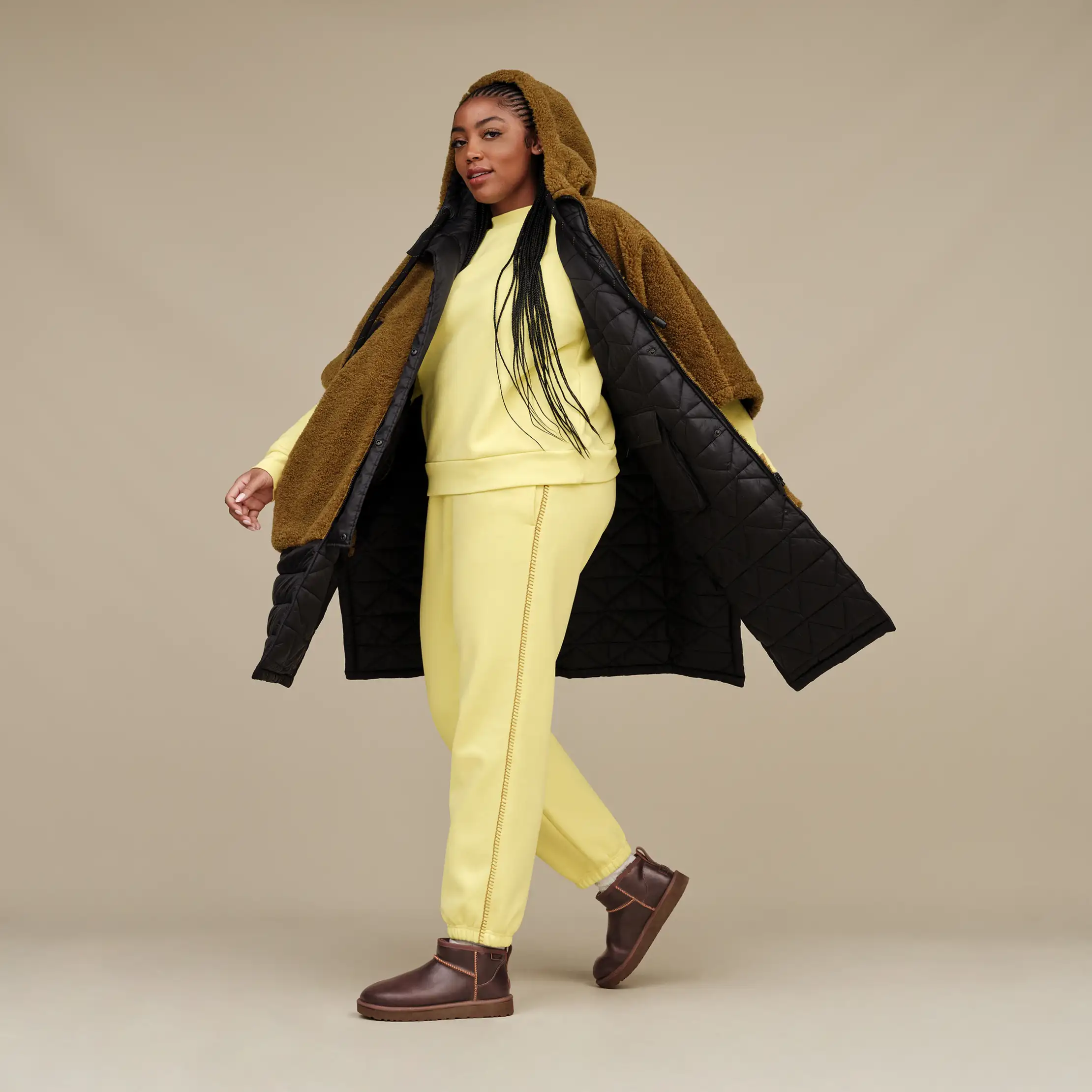 UGG Jex Reversible Cape Coat | UGG® UK