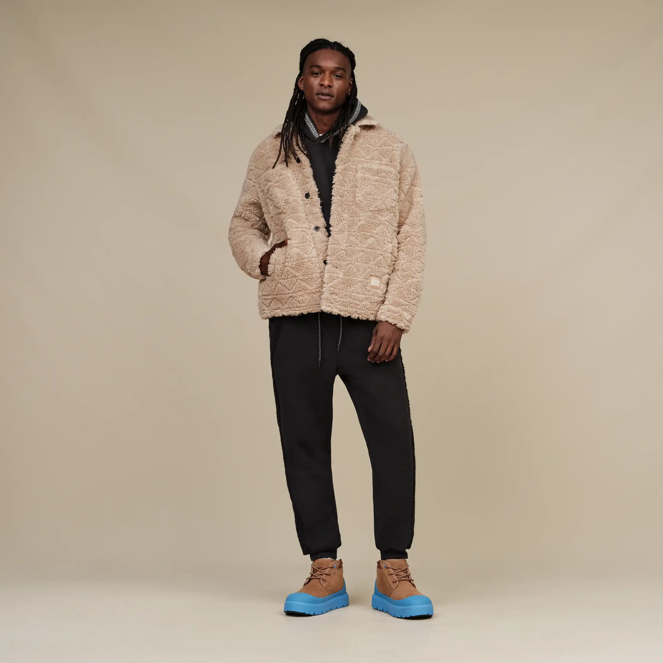 【メンズ】UGG Men's Janson Uggfluff ジャケット UGG® Janson UGGfluff Jacket Novelty for Men | UGG®