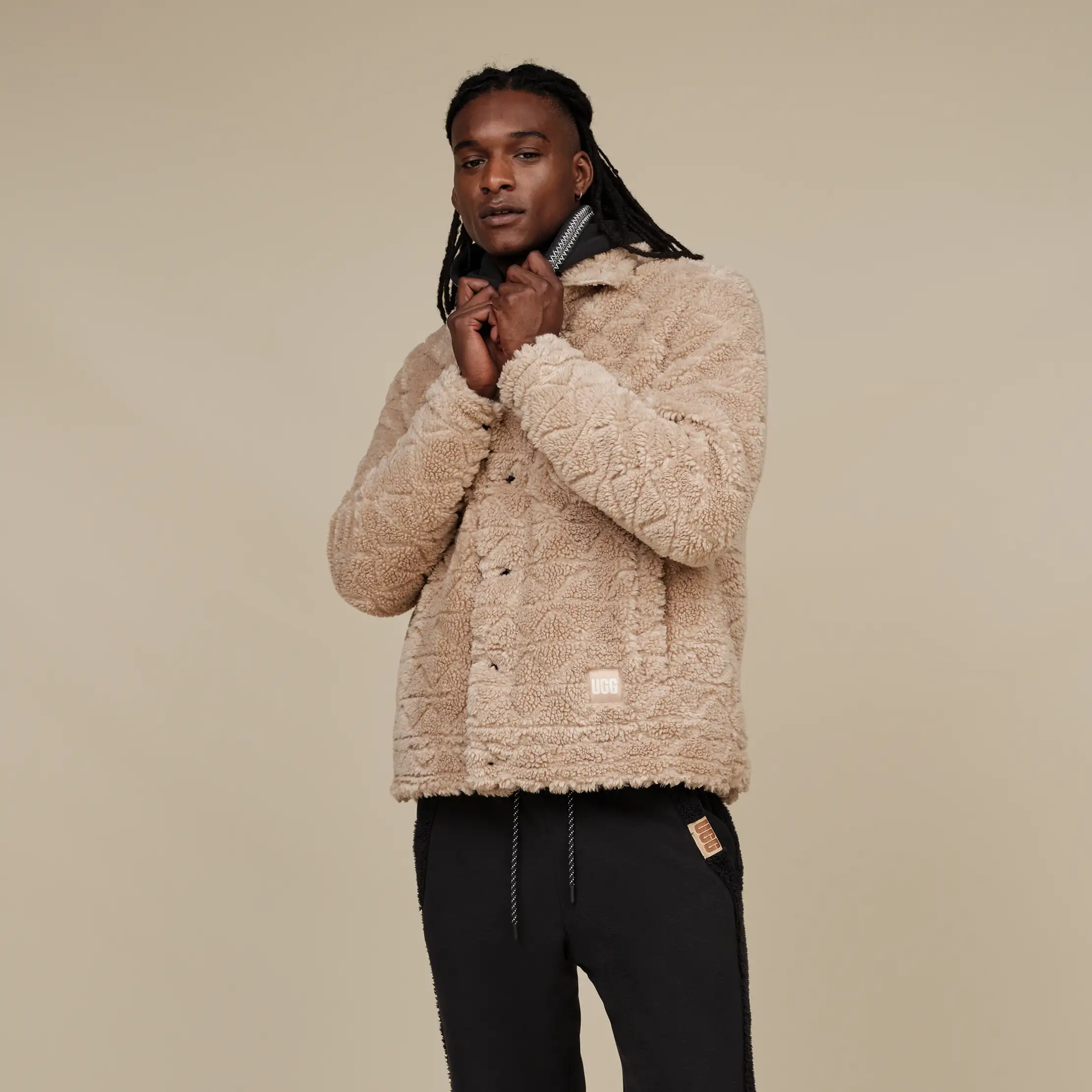 【メンズ】UGG Men's Janson Uggfluff ジャケット UGG® Janson UGGfluff Jacket Novelty for Men | UGG®