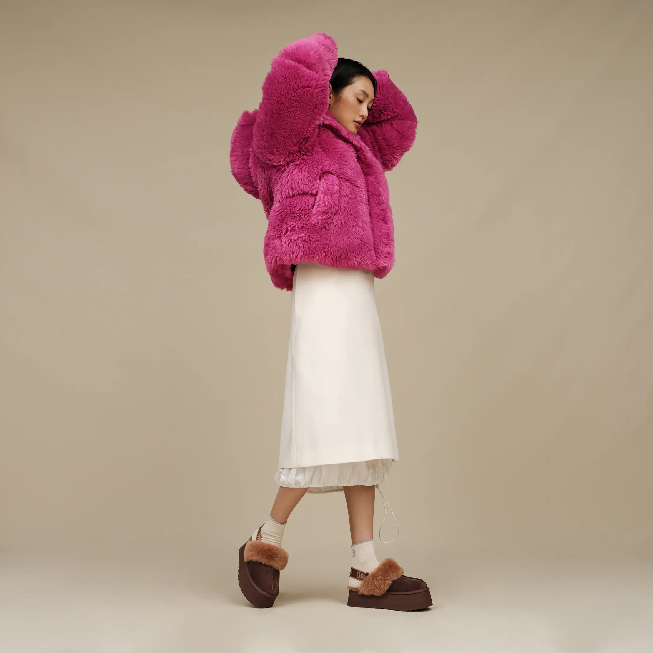 UGG® Ronney Puffer High Pile Jacket for Women | UGG® Spain