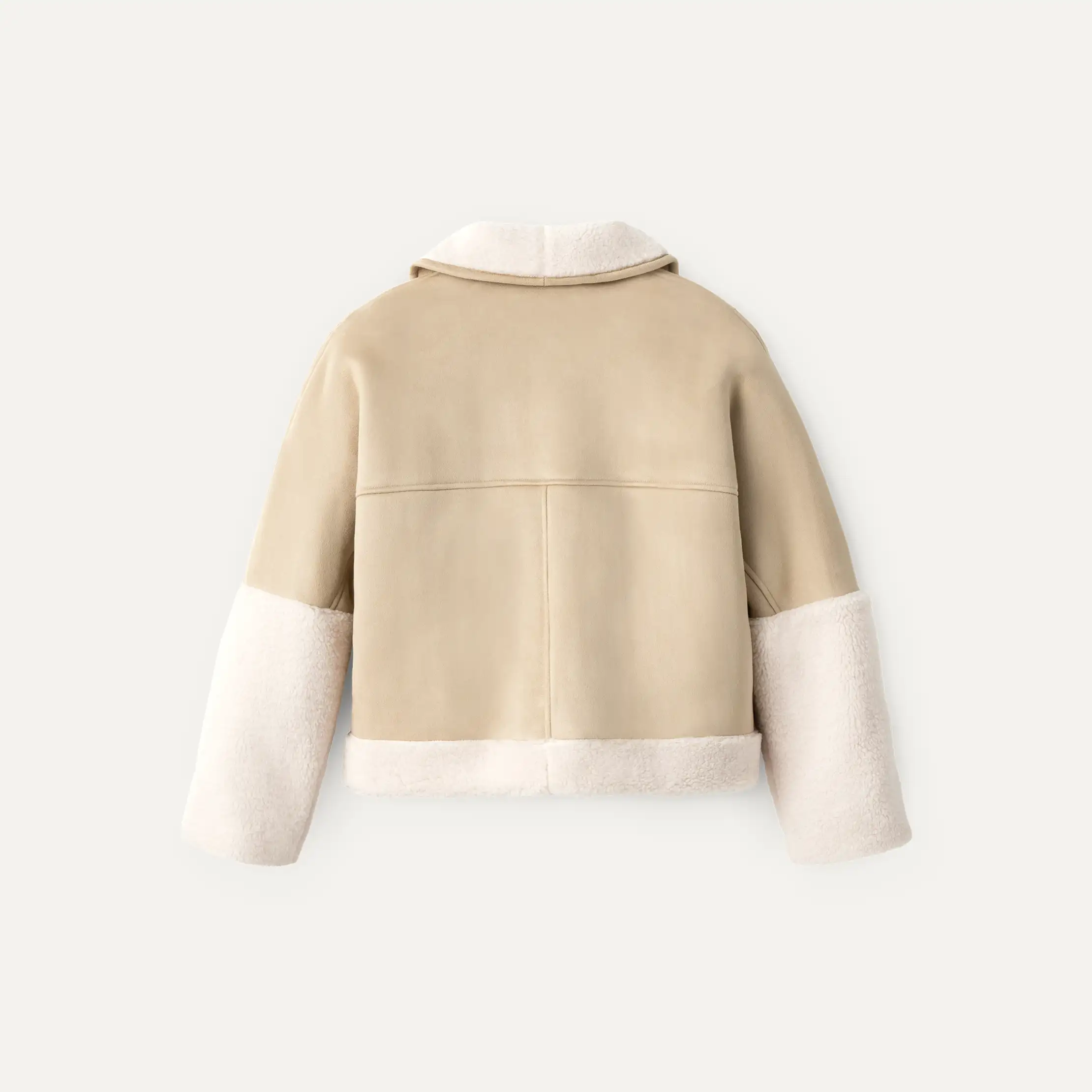 【送料&関税込】UGG Mindy Luxefluff Jacket UGG Women's Mindy LUXEFLUFF Jacket, Sand at Amazon Women's