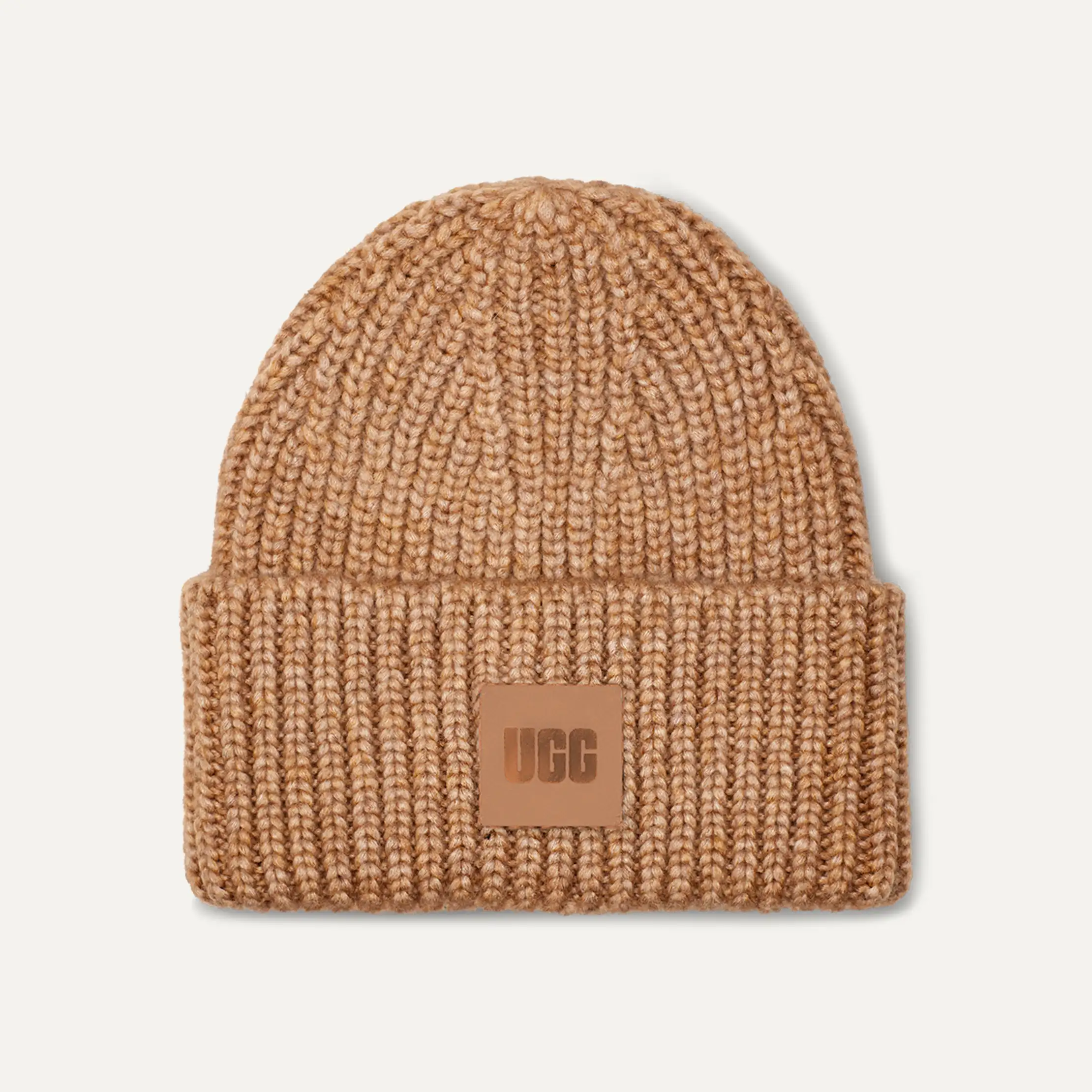 UGG ニット帽 CHUNKY RIB BEANIE キャメル Chunky Rib Beanie | UGG®