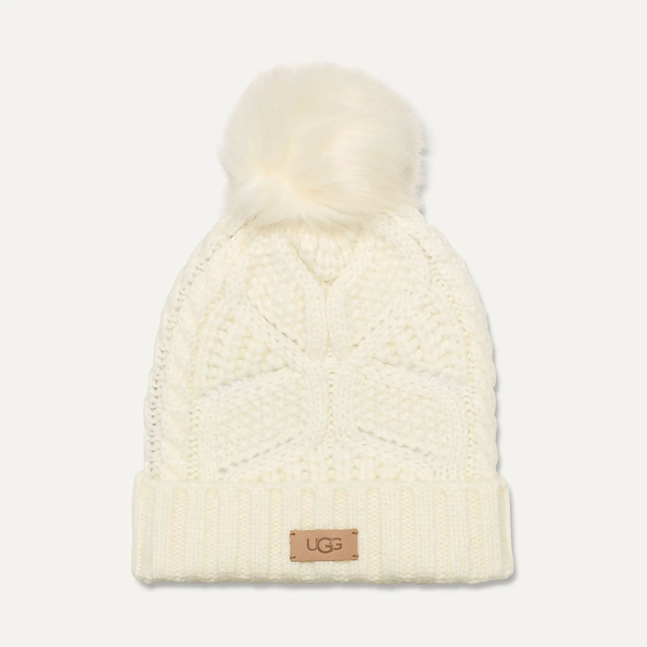 UGG® Cable Beanie With Pom for Women | UGG®