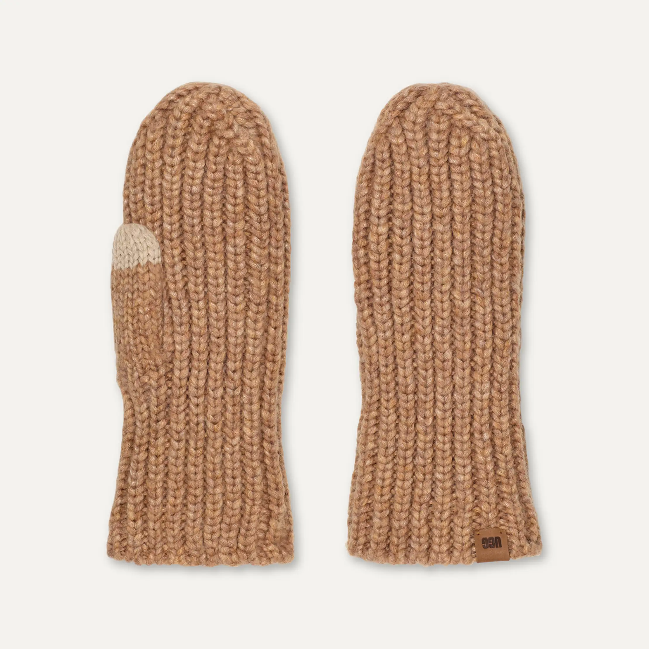 Women's Chunky Rib Mitten