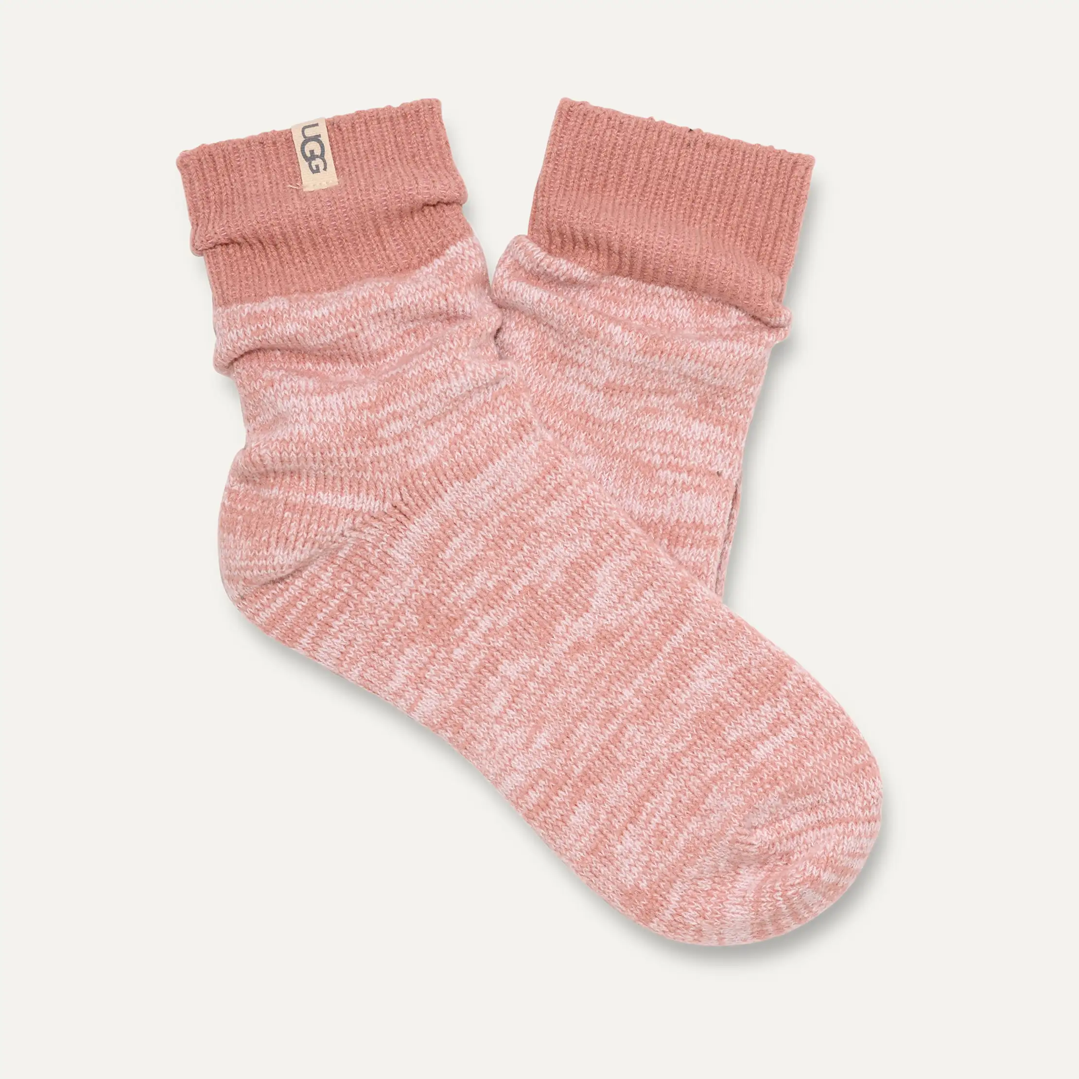 Women's Rib Knit Slouchy Quarter