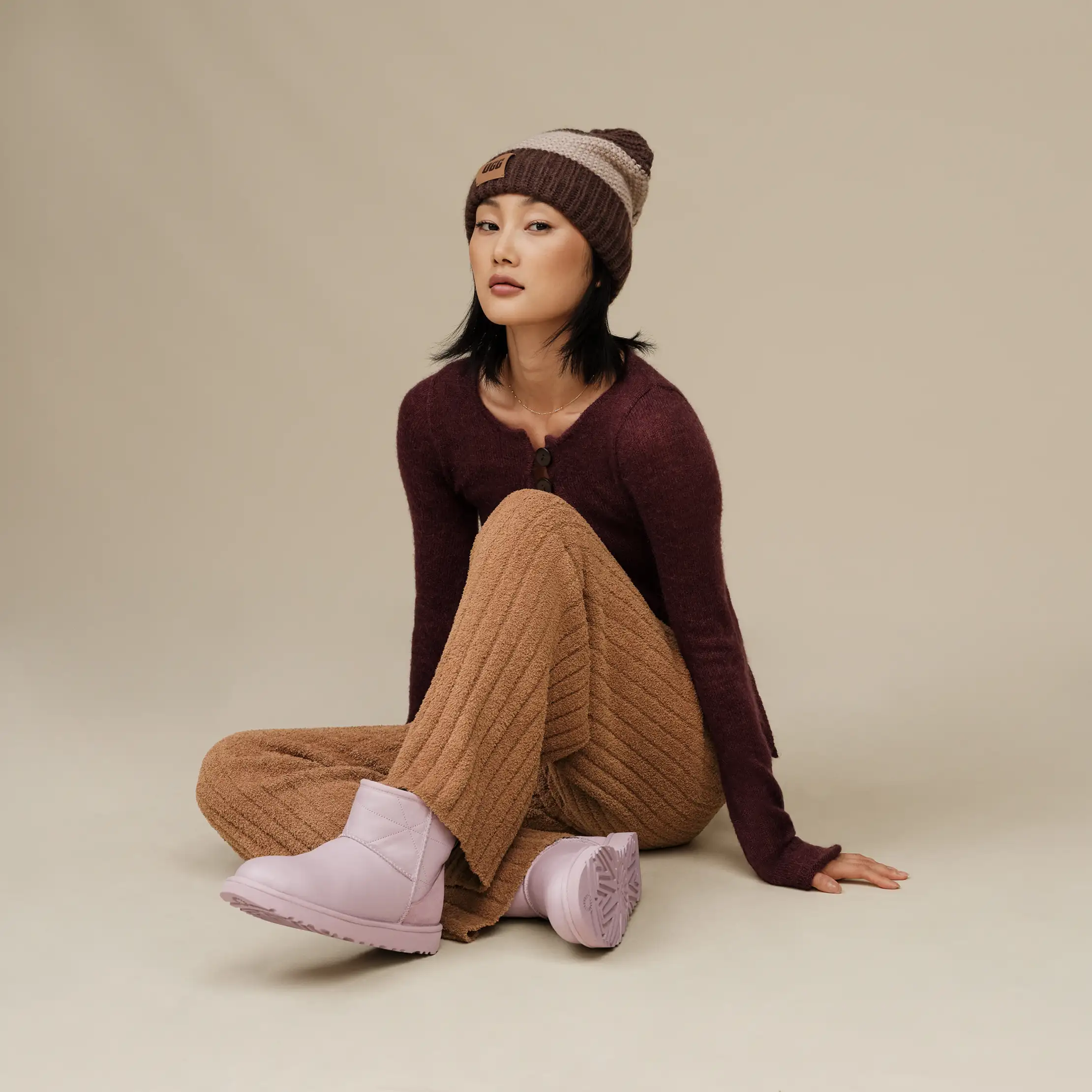 UGG® Patchwork Beanie for Women | UGG®