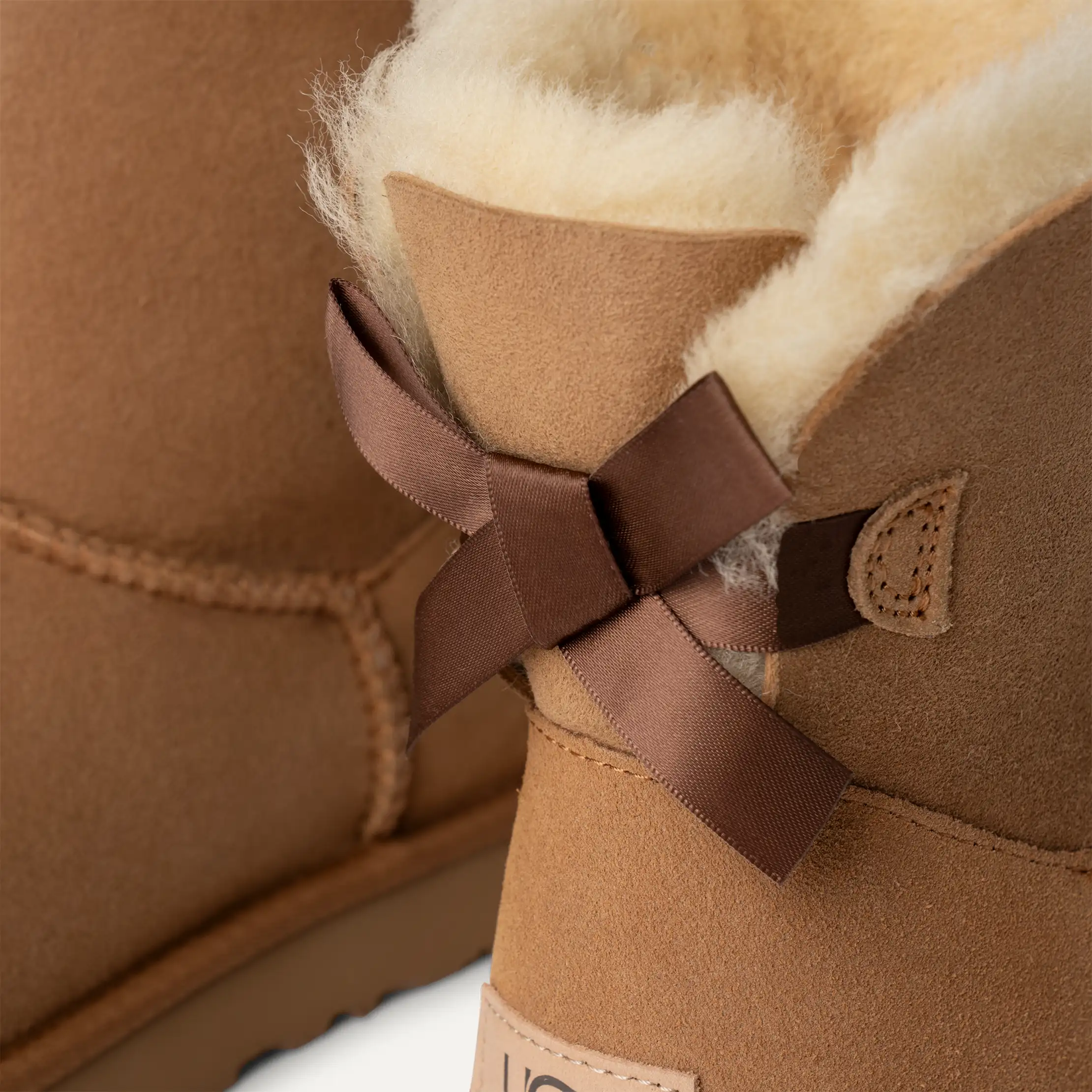 Women's Mini Bailey Bow II Boot: Chestnut - Size 10 | UGG® Women's Mini Bailey Bow II Boot: Chestnut - Size 10 | UGG®