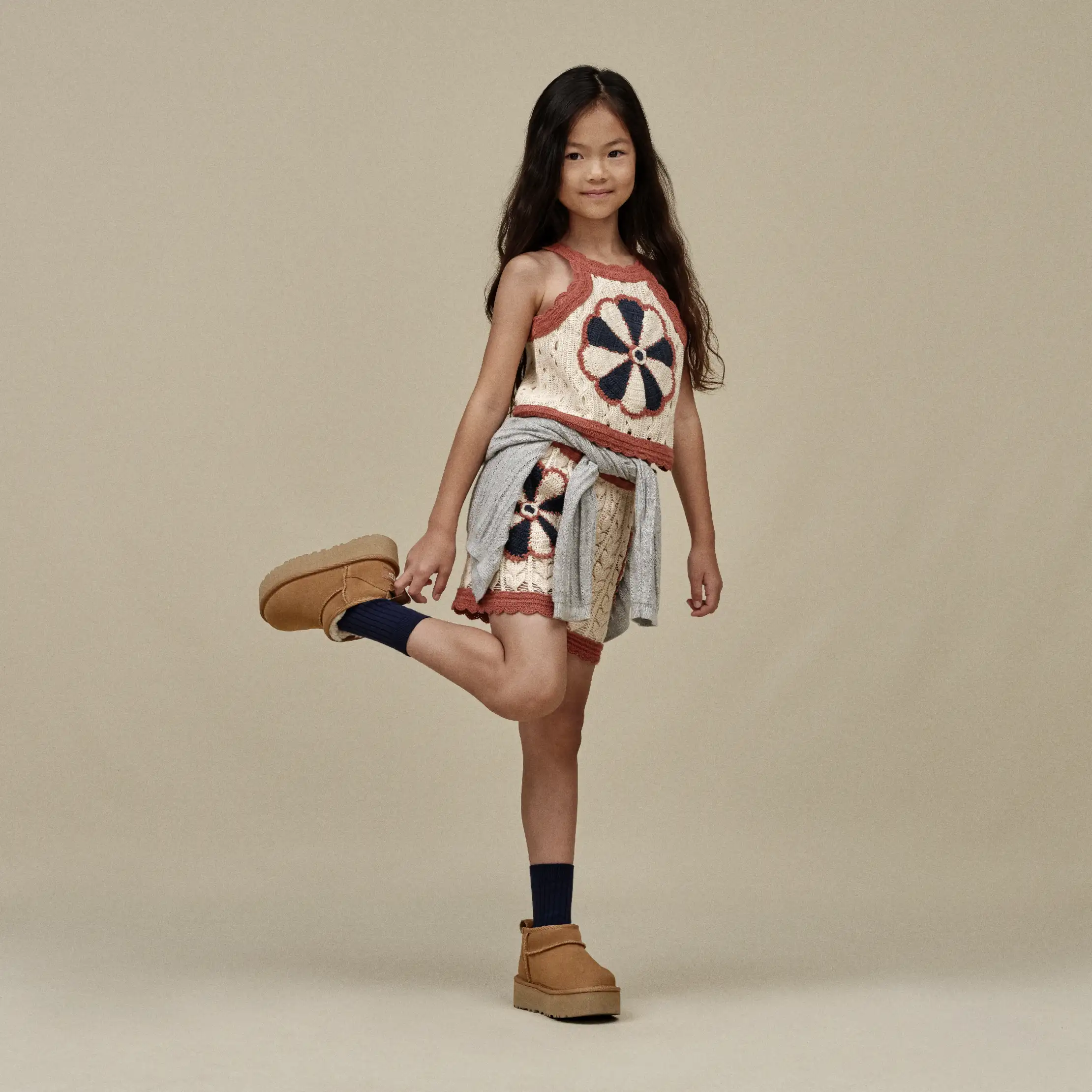 UGG Kid's Classic Ultra Mini Platform (Sand) – Hansen's