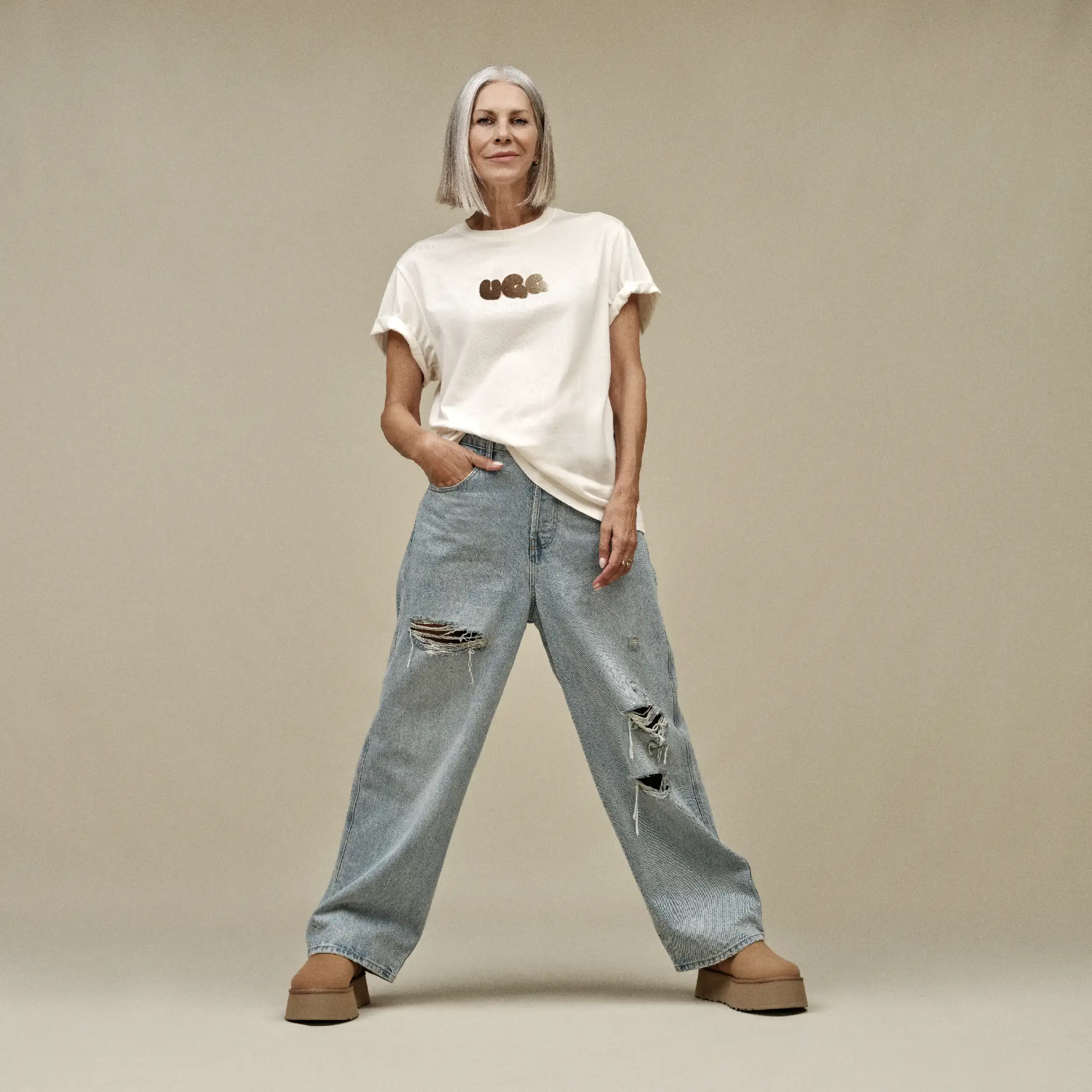 T-shirt à logo bulle