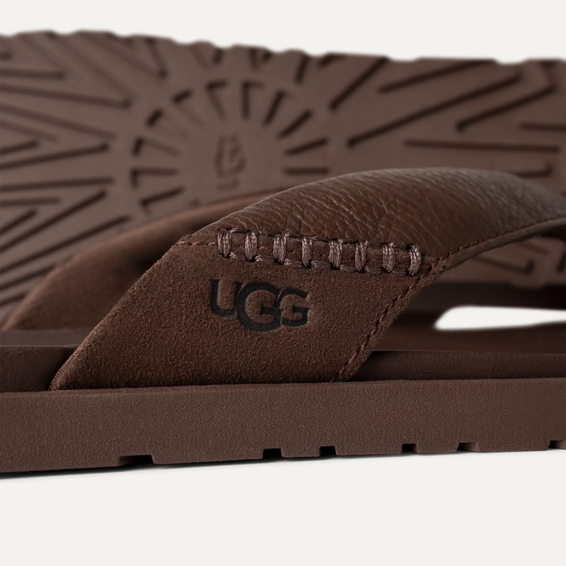 UGG Men\'s Seaside II Flip Sandals. Luggage Leather, 1166610 Seaside II Flip for Men | UGG® main image 2