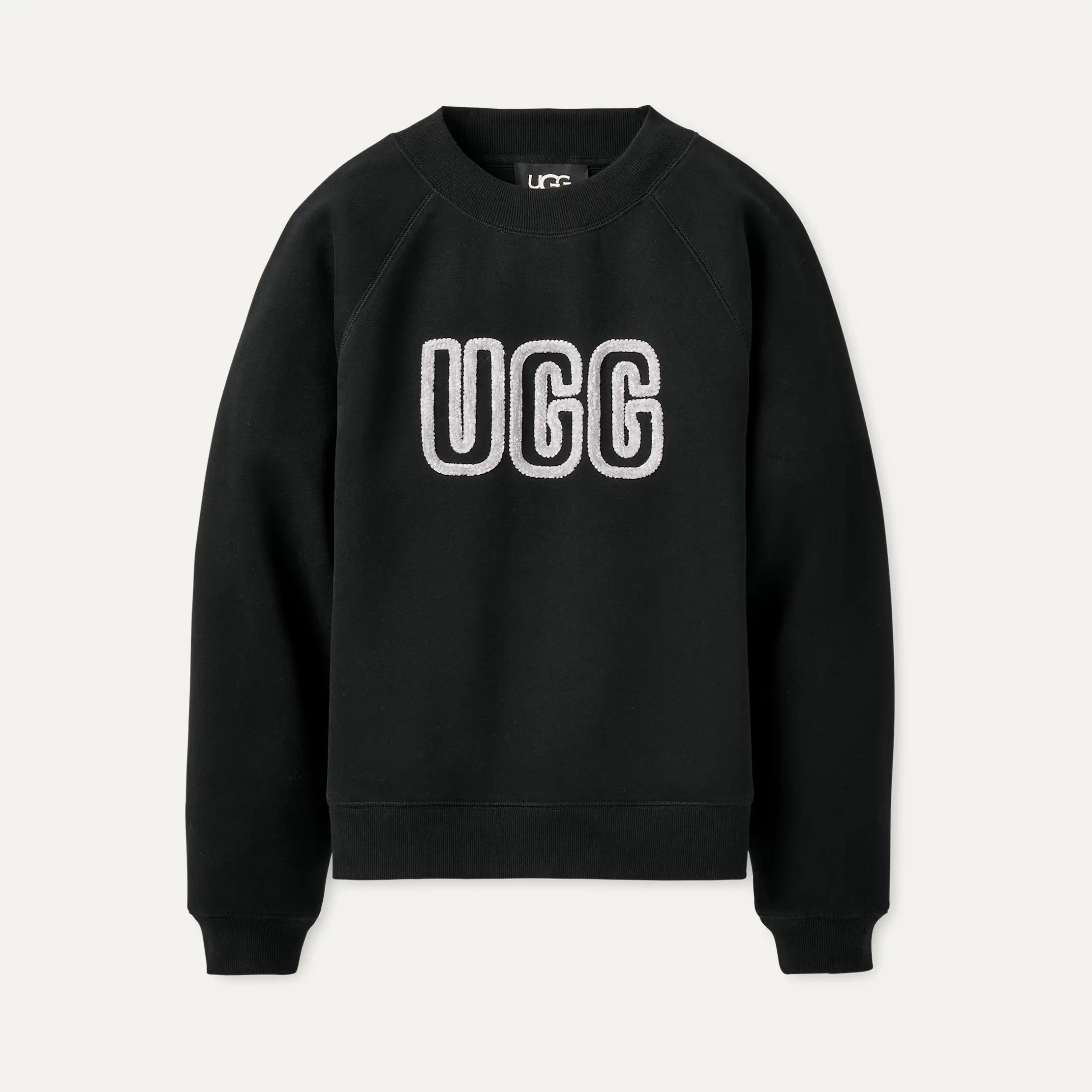 UGG ロゴ入り ブラック スウェット UGG® UGG Logo Crewneck for Women | UGG®