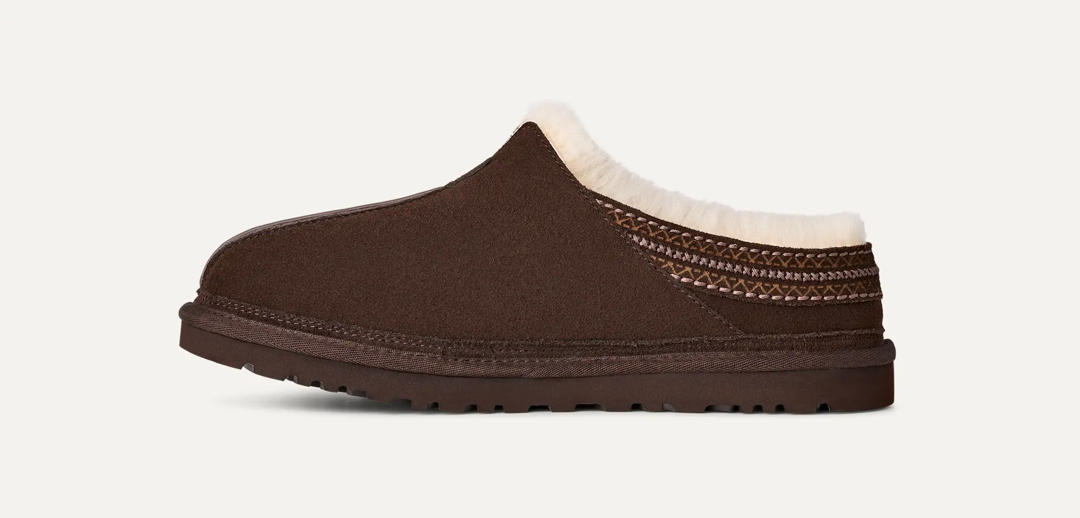 美品/UGG/NEUMAN/ブラック/ボアサンダル/スリッポン【D-39