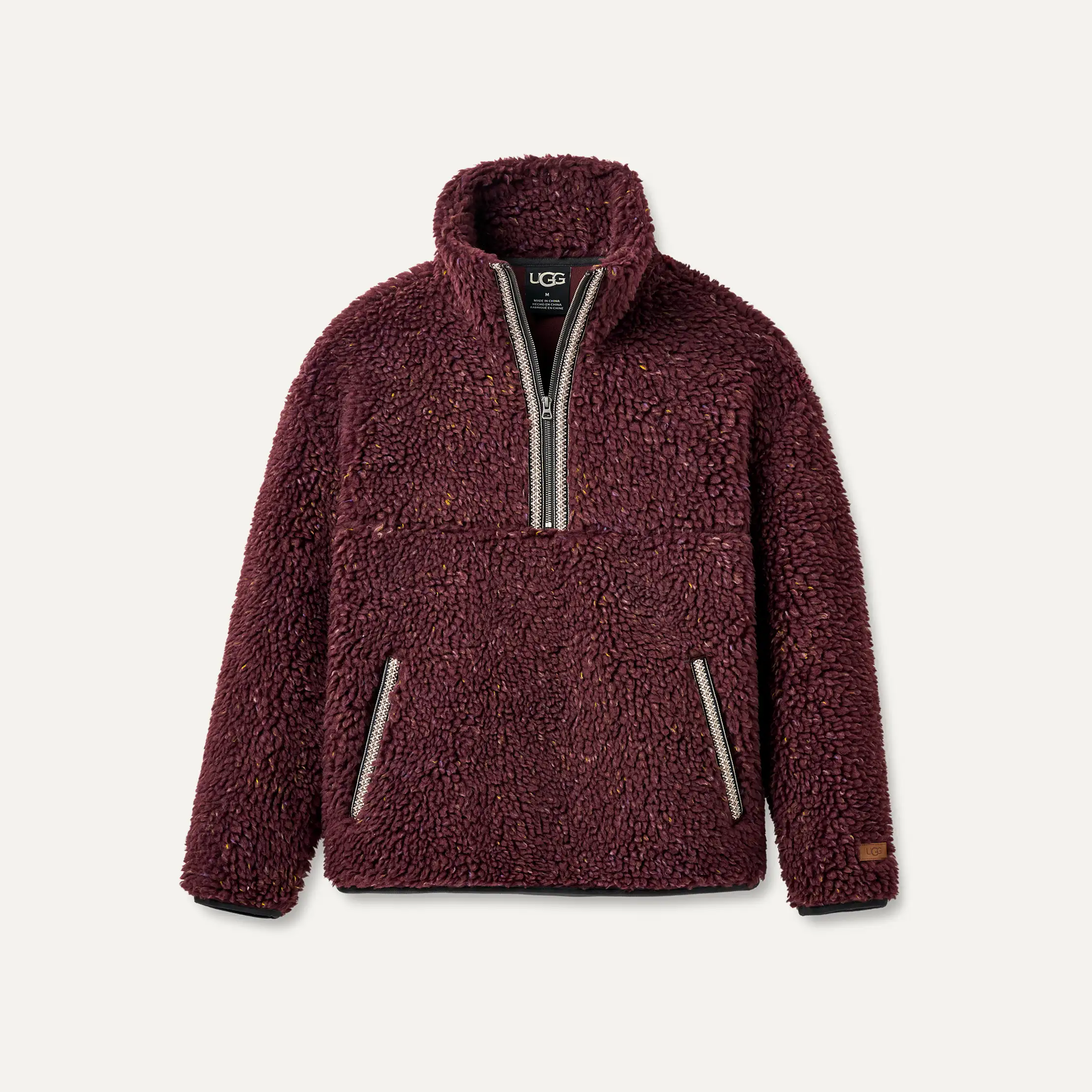 UGG® UGGbraid Confetti Half Zip Sweater for Men | UGG® Spain
