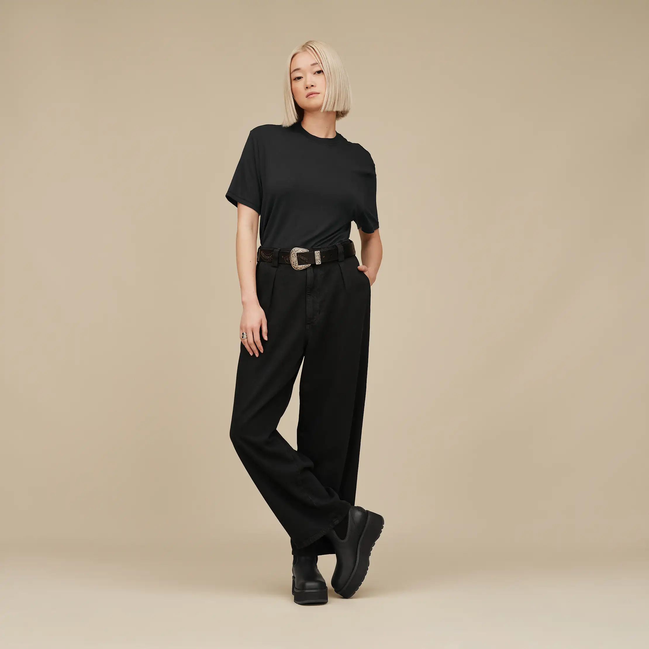 アグオーストラリア UGG Amarys Relaxed Tee レディース シャツ トップス Allspice UGG Amarys Relaxed Tee for Women | UGG®