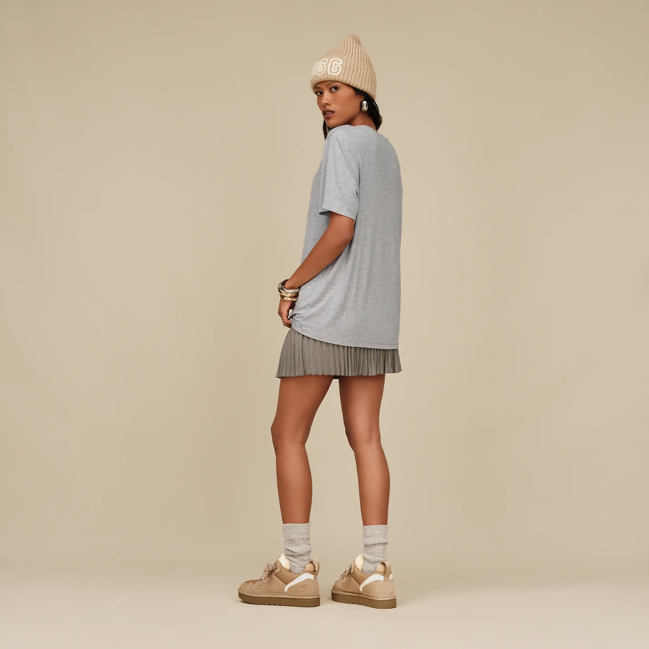 アグオーストラリア UGG Amarys Relaxed Tee レディース シャツ トップス Grey Heather UGG Amarys Relaxed Tee for Women | UGG®