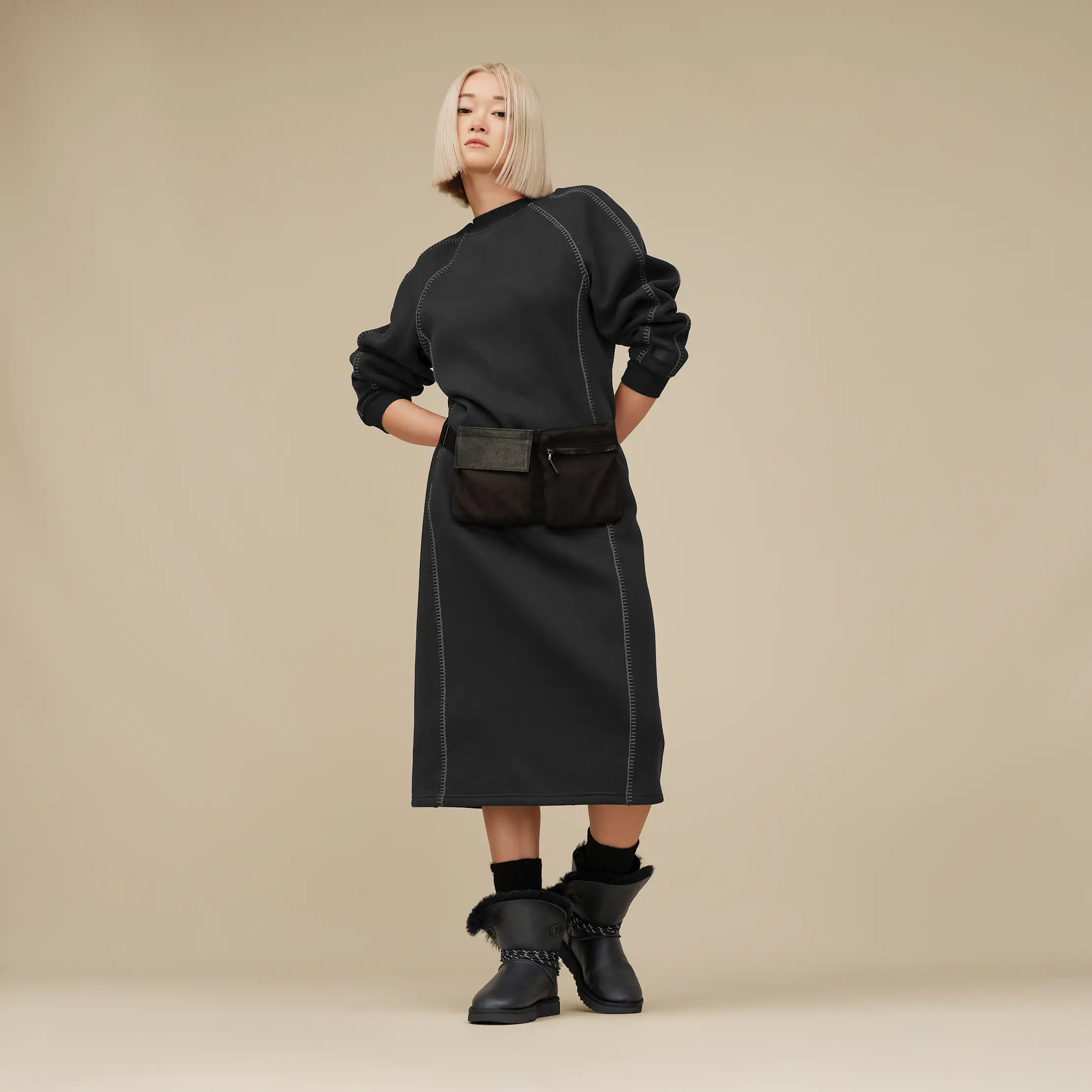 Women's Classic Long Sleeve Dress