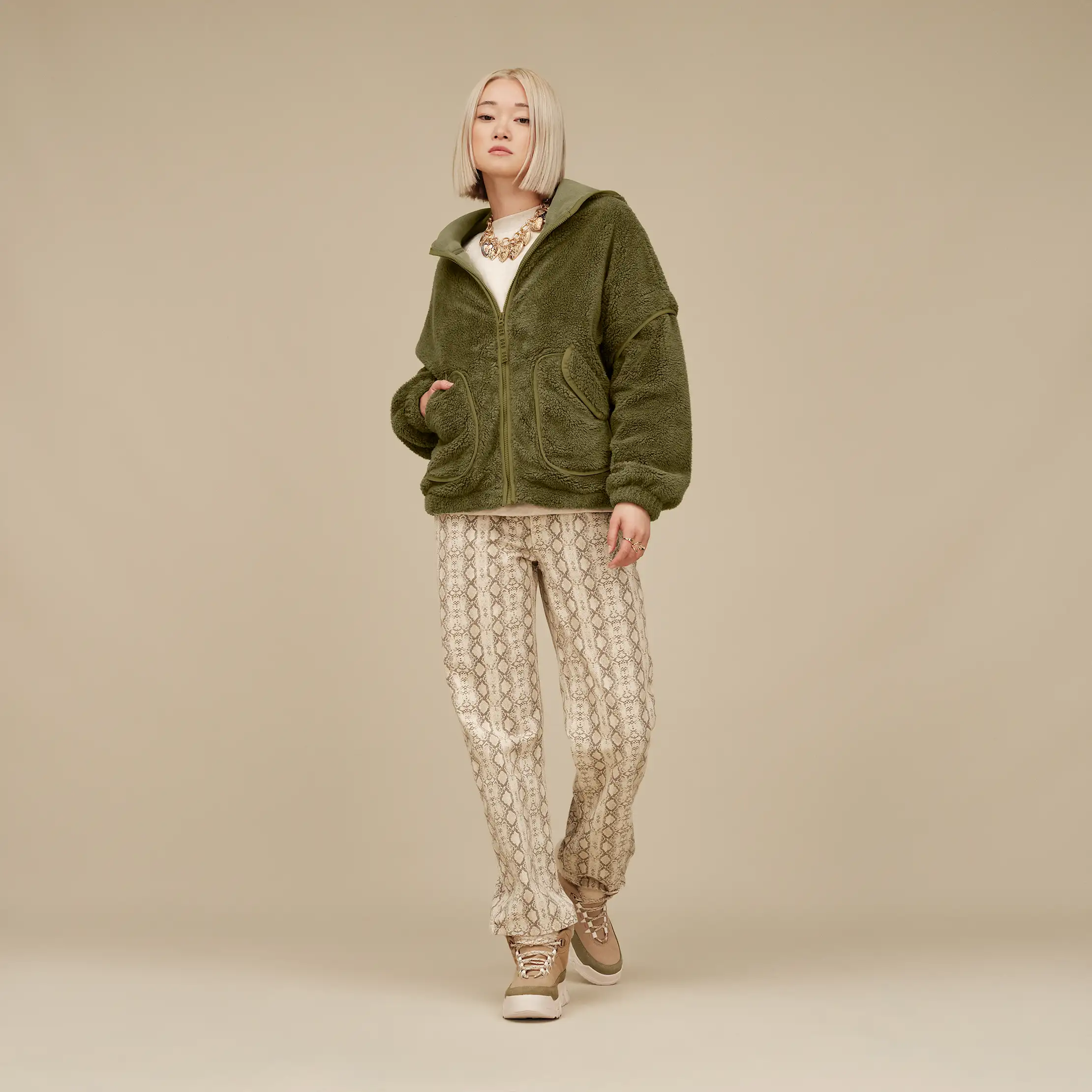 Women's Mariella UGGfluff Zip Hoodie