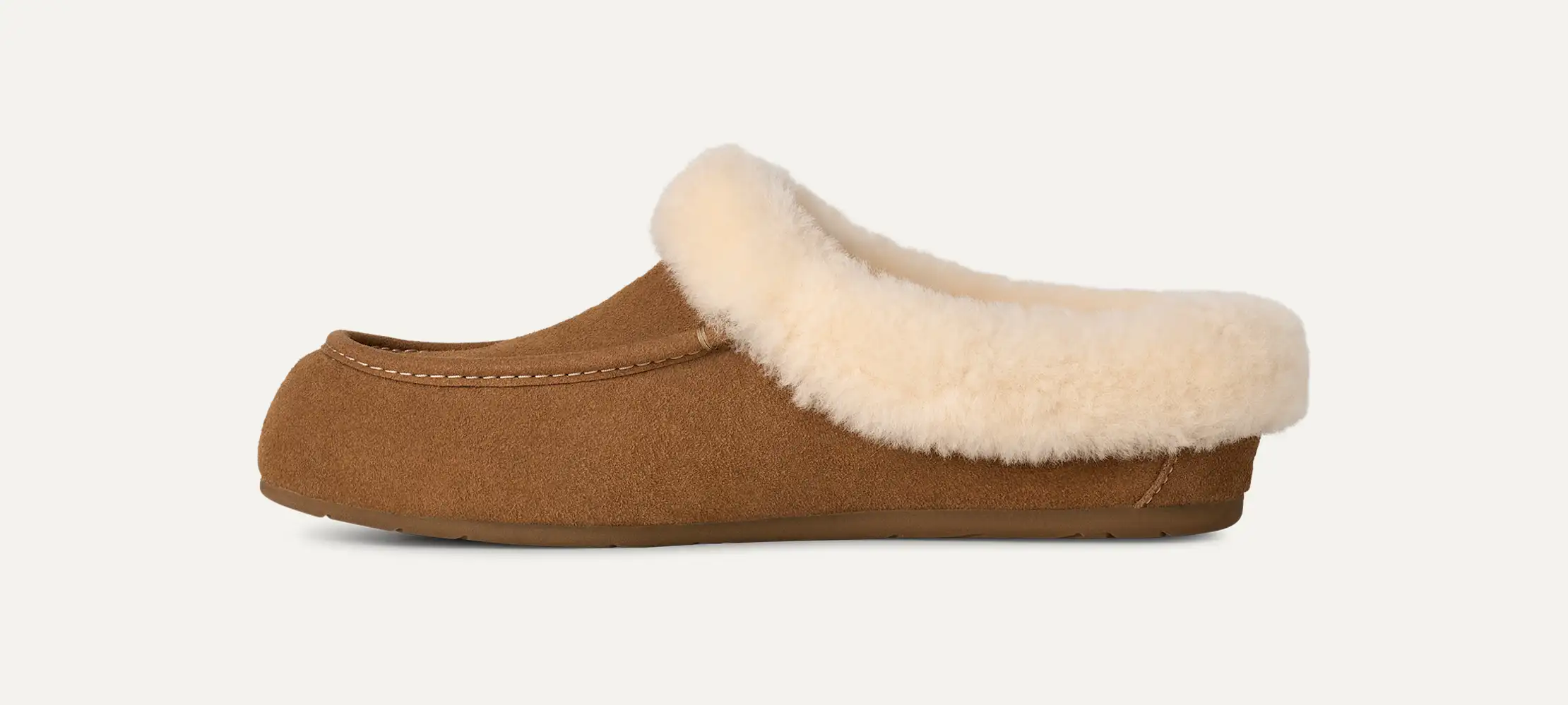 UGG Ansley モカシン 5 (22.0 cm) Chestnut Womens UGG® Ansley Slipper - Chestnut | Journeys