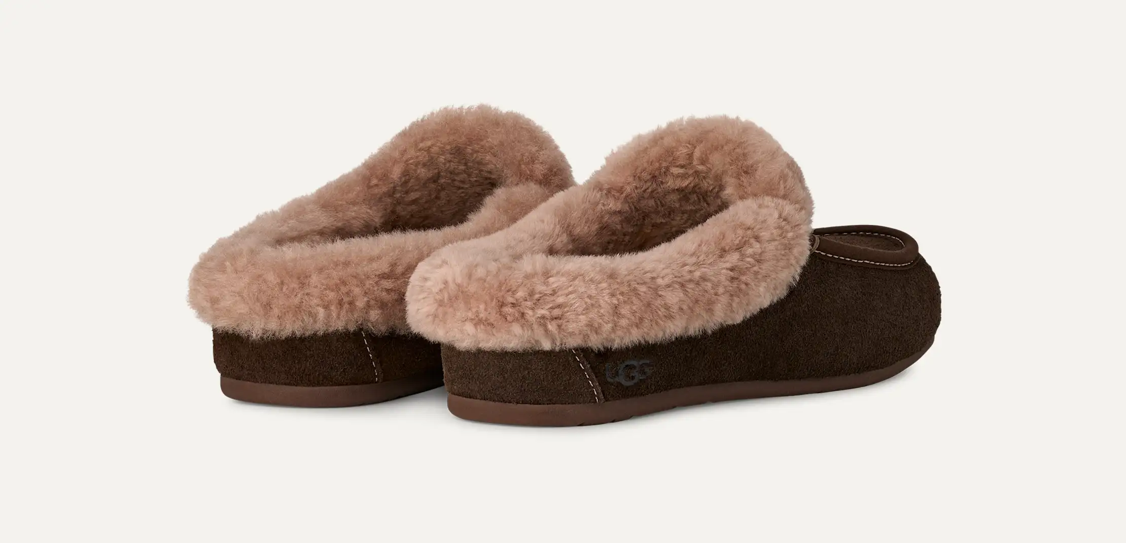 UGG 新古品 美品 ANSLEY 22cm UGG® Ansley Slippers | Garnet Hill
