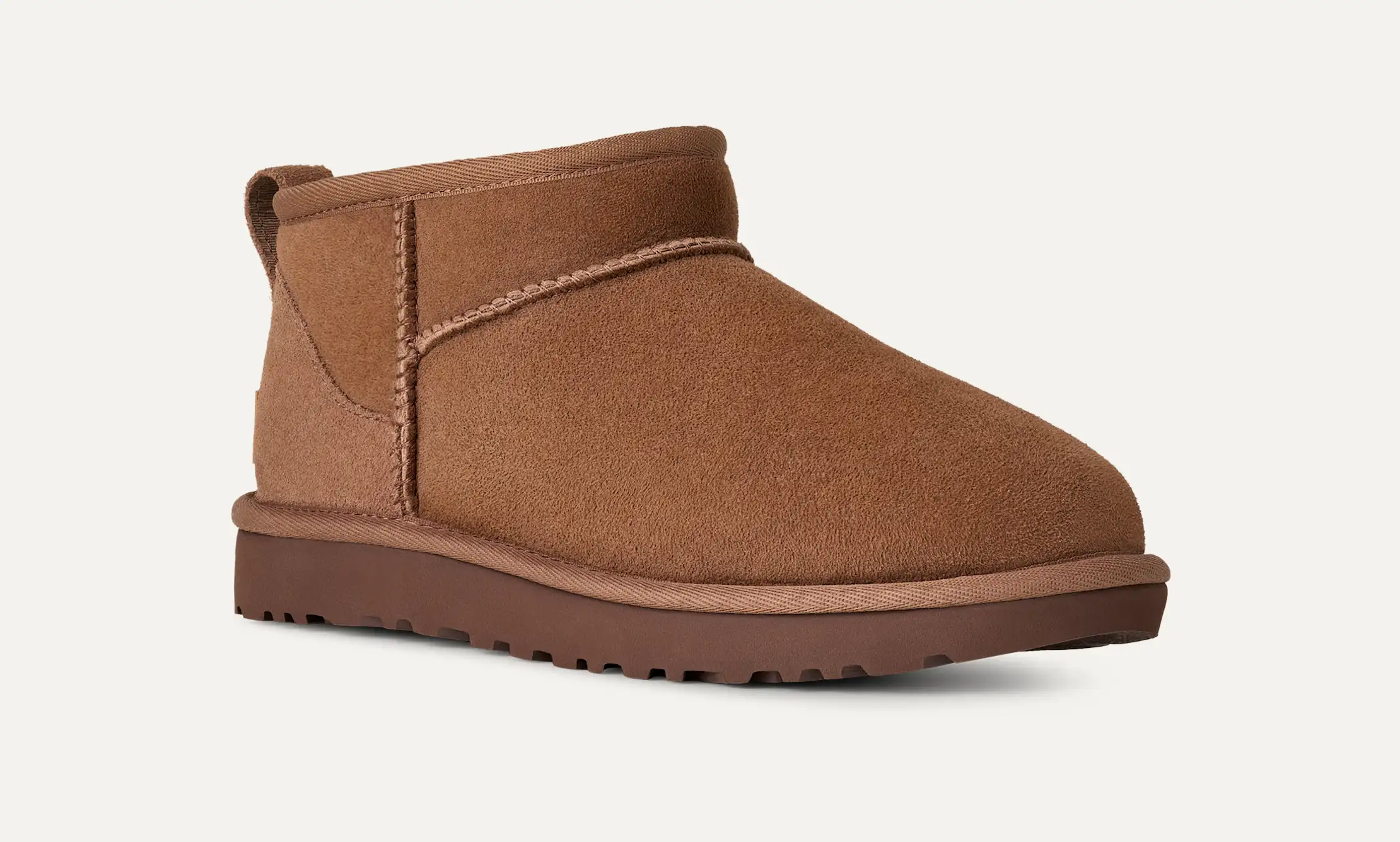 UGG Classic Ultra Mini Mustard Seed Men Size 10 UGG Classic Mini Ultra Mustard Seed Suede Sheepskin Boots  main image 3