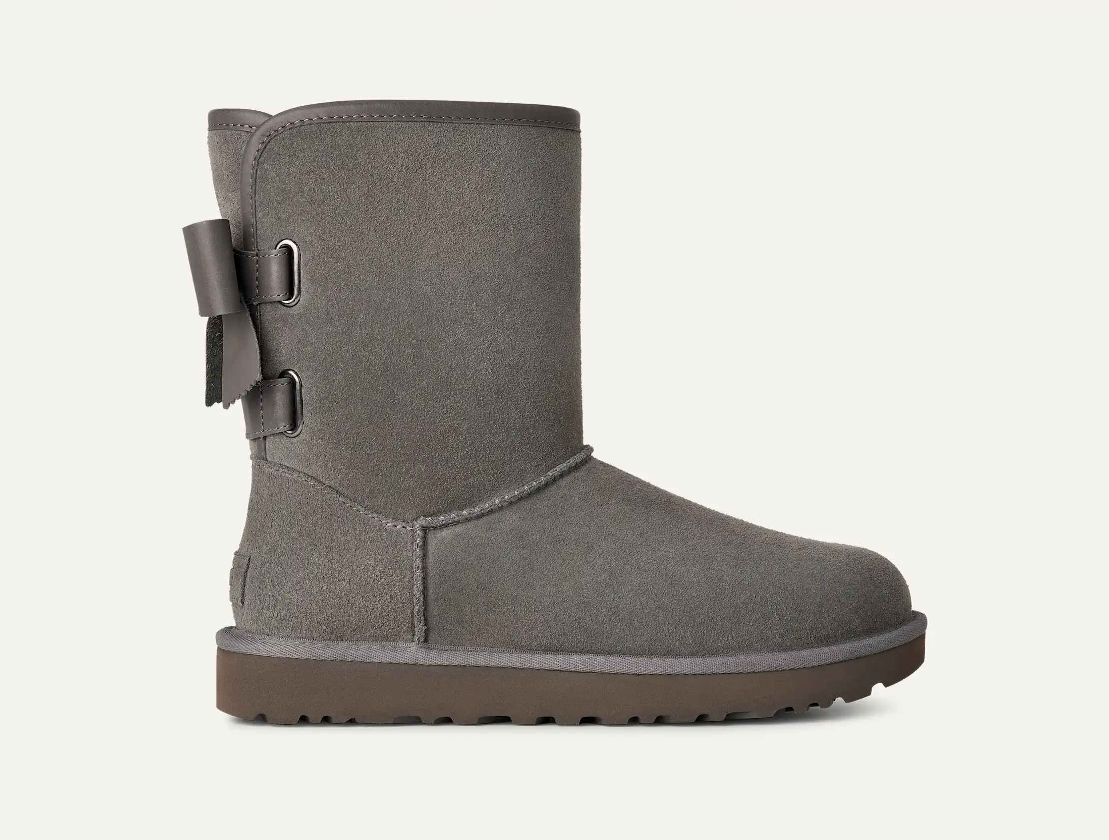 Ugg Boots Ugg Mini Bow Grau Ugg Mini Bailey Bow Ii Uggs Mit