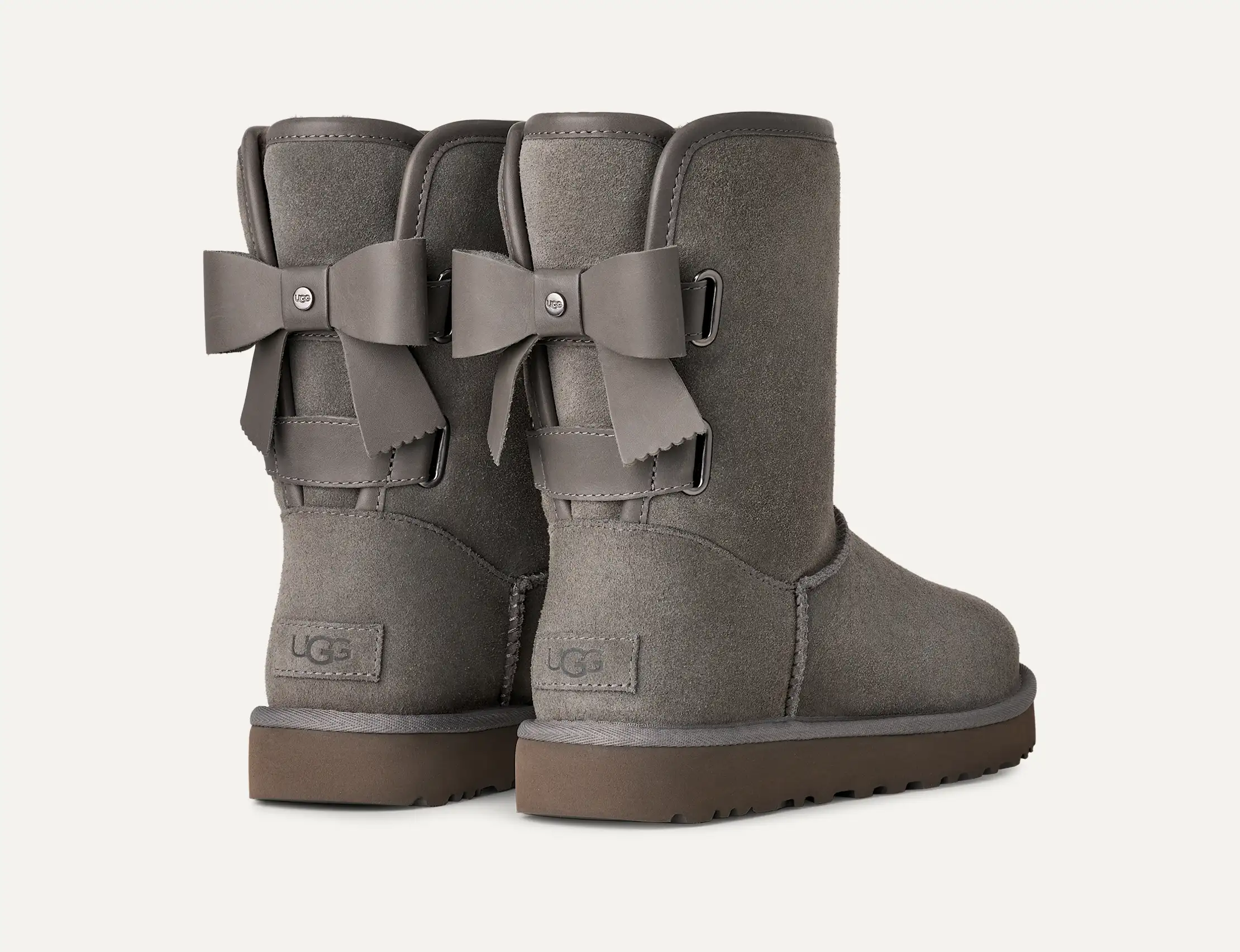 Ugg Neri Ugg Bassi Grigi Con Fiocco Stivaletti Ugg Viola Con