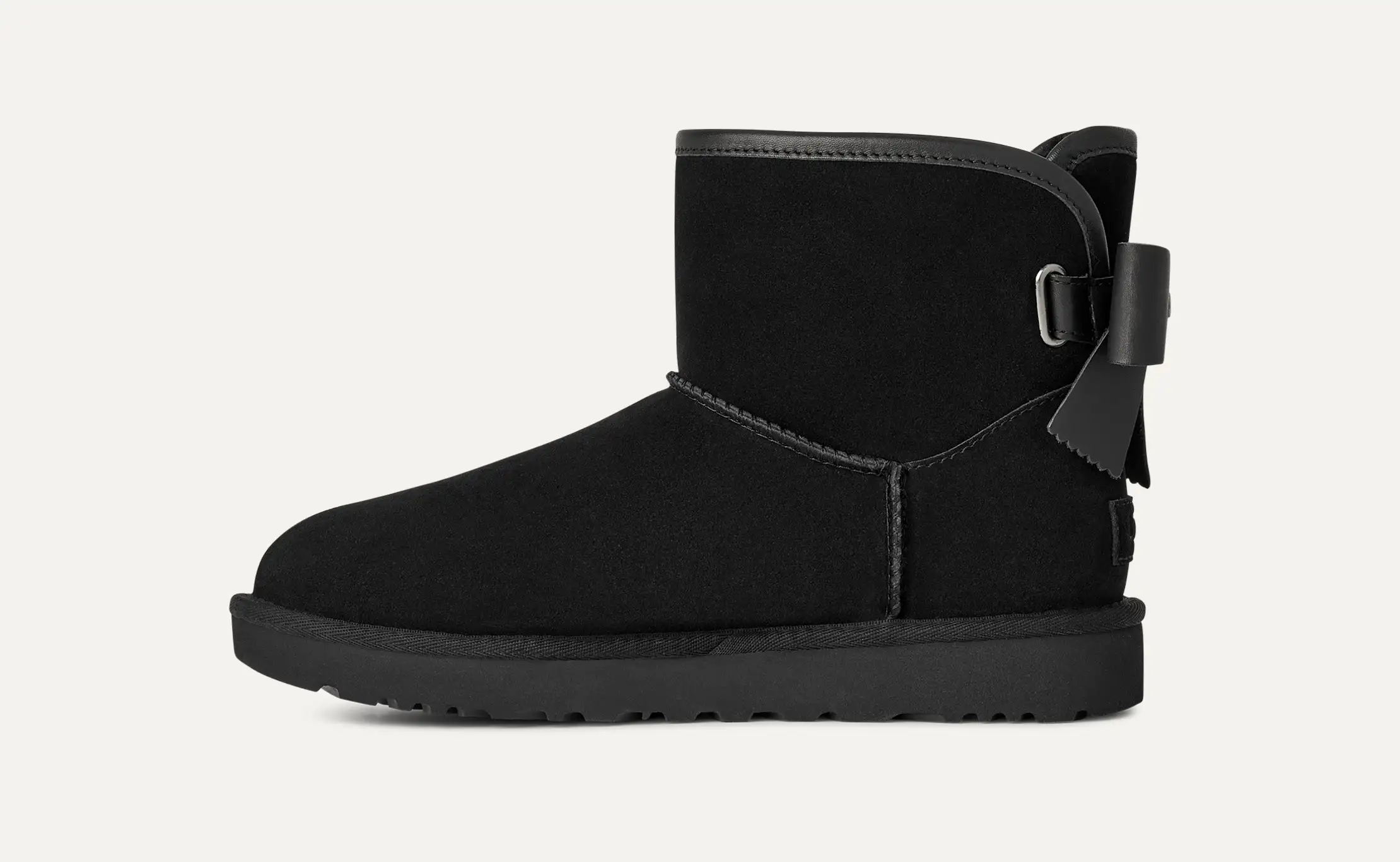 Women's Ultra Mini Bailey Leather Bow