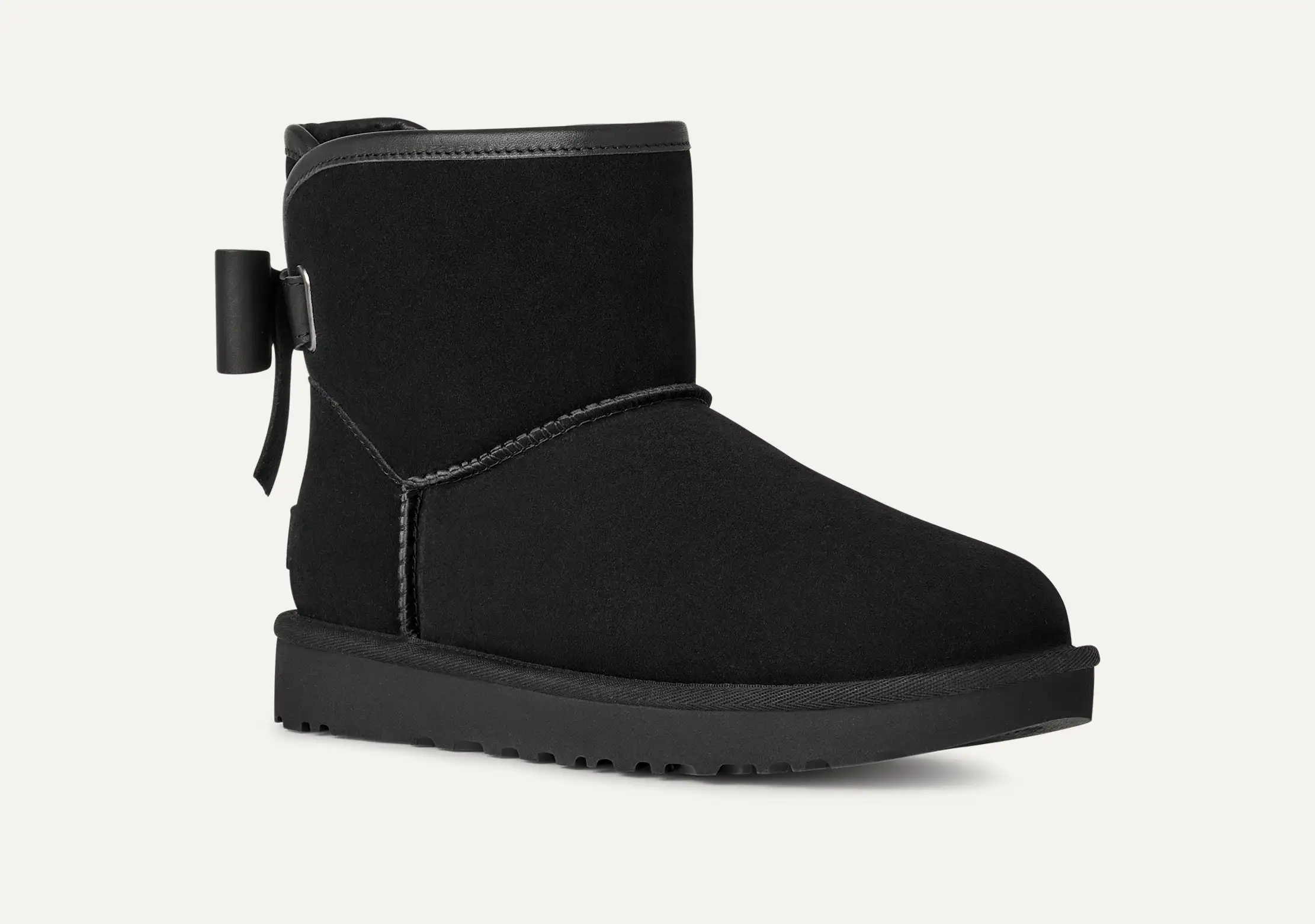 Women's Ultra Mini Bailey Leather Bow