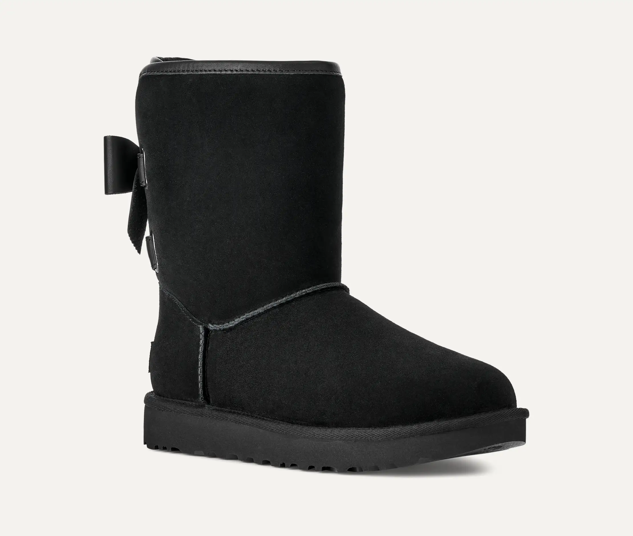 Women's Short Bailey Leather Bow