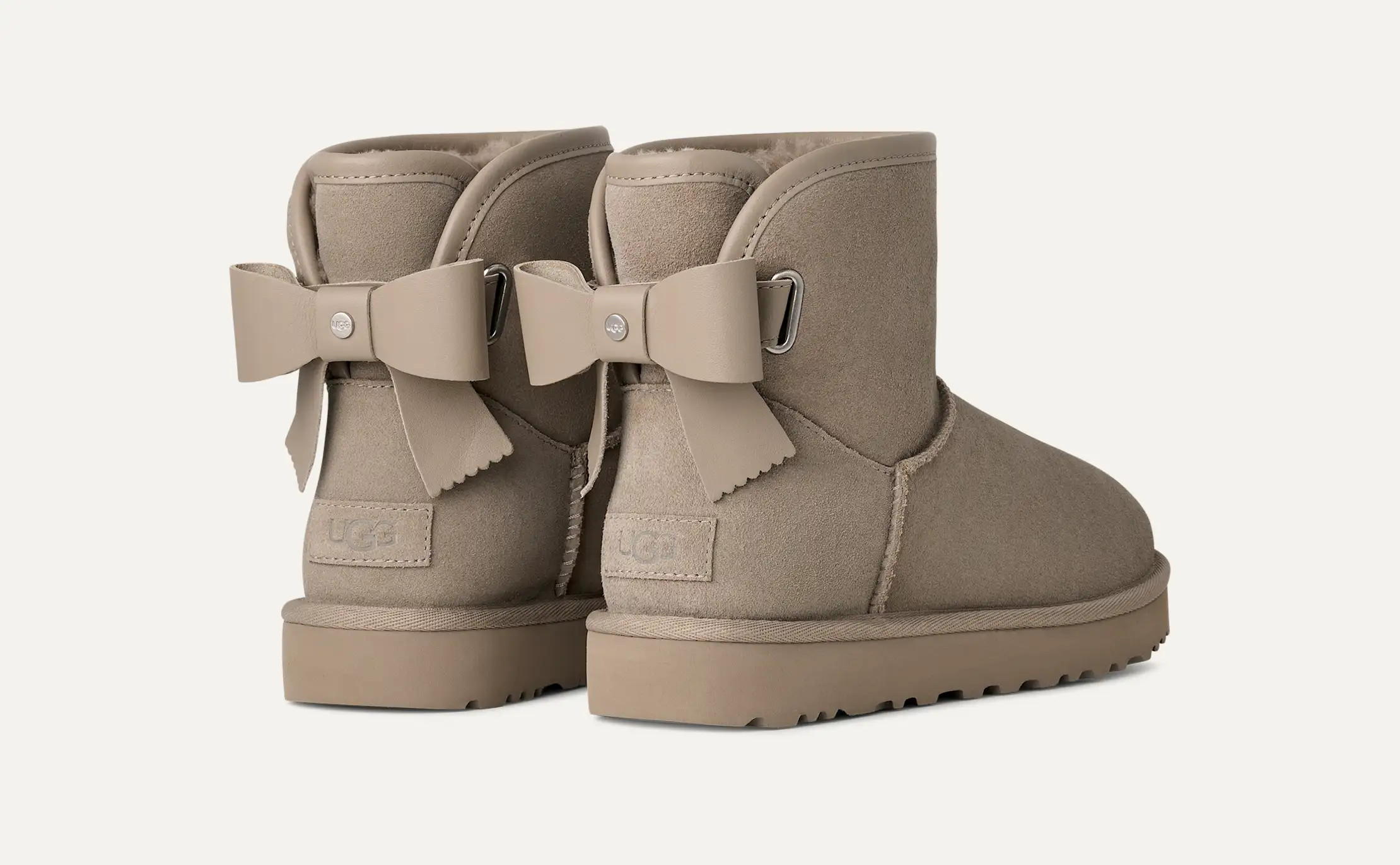 Women's Ultra Mini Bailey Leather Bow