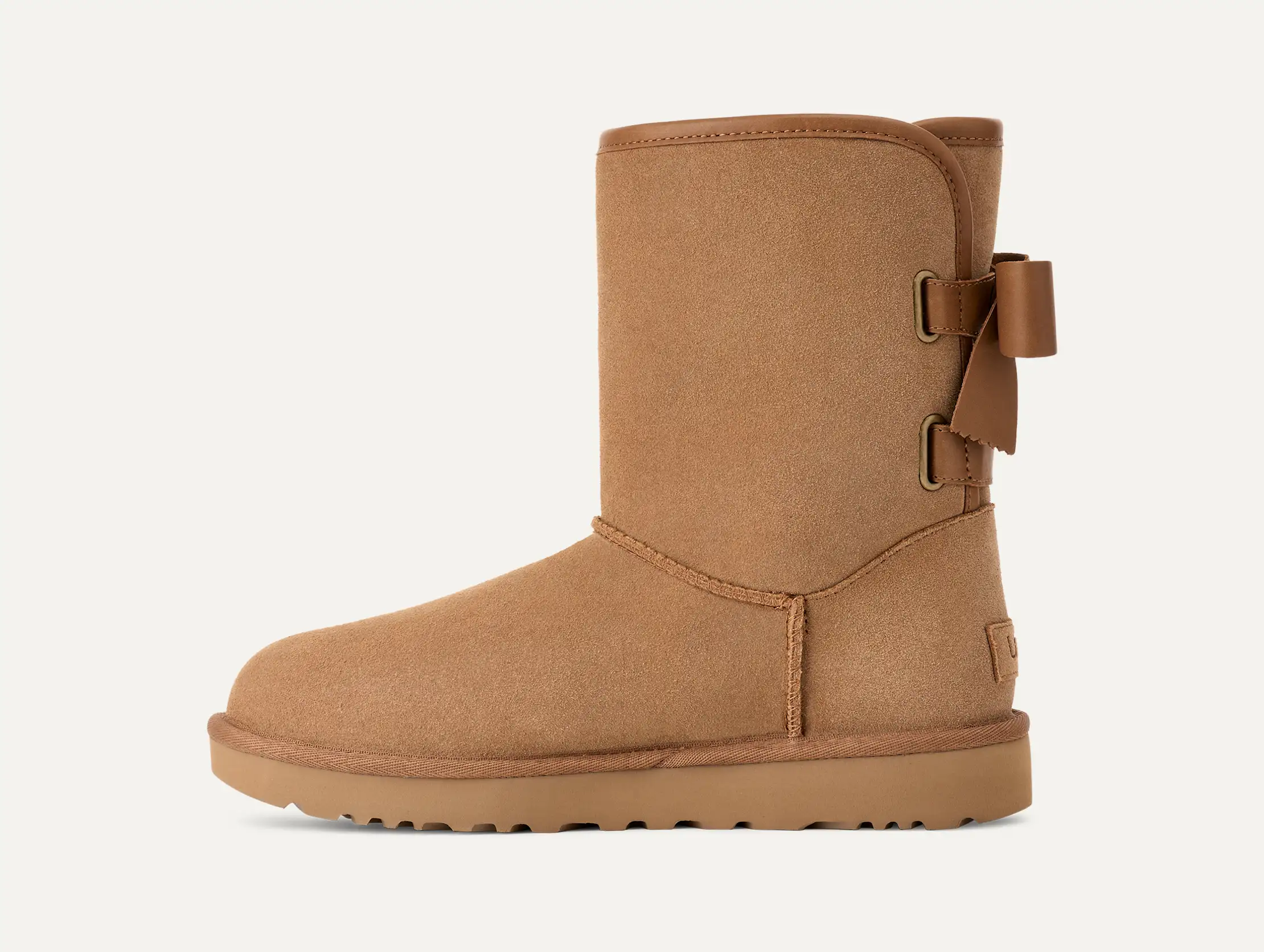 Women's Short Bailey Leather Bow