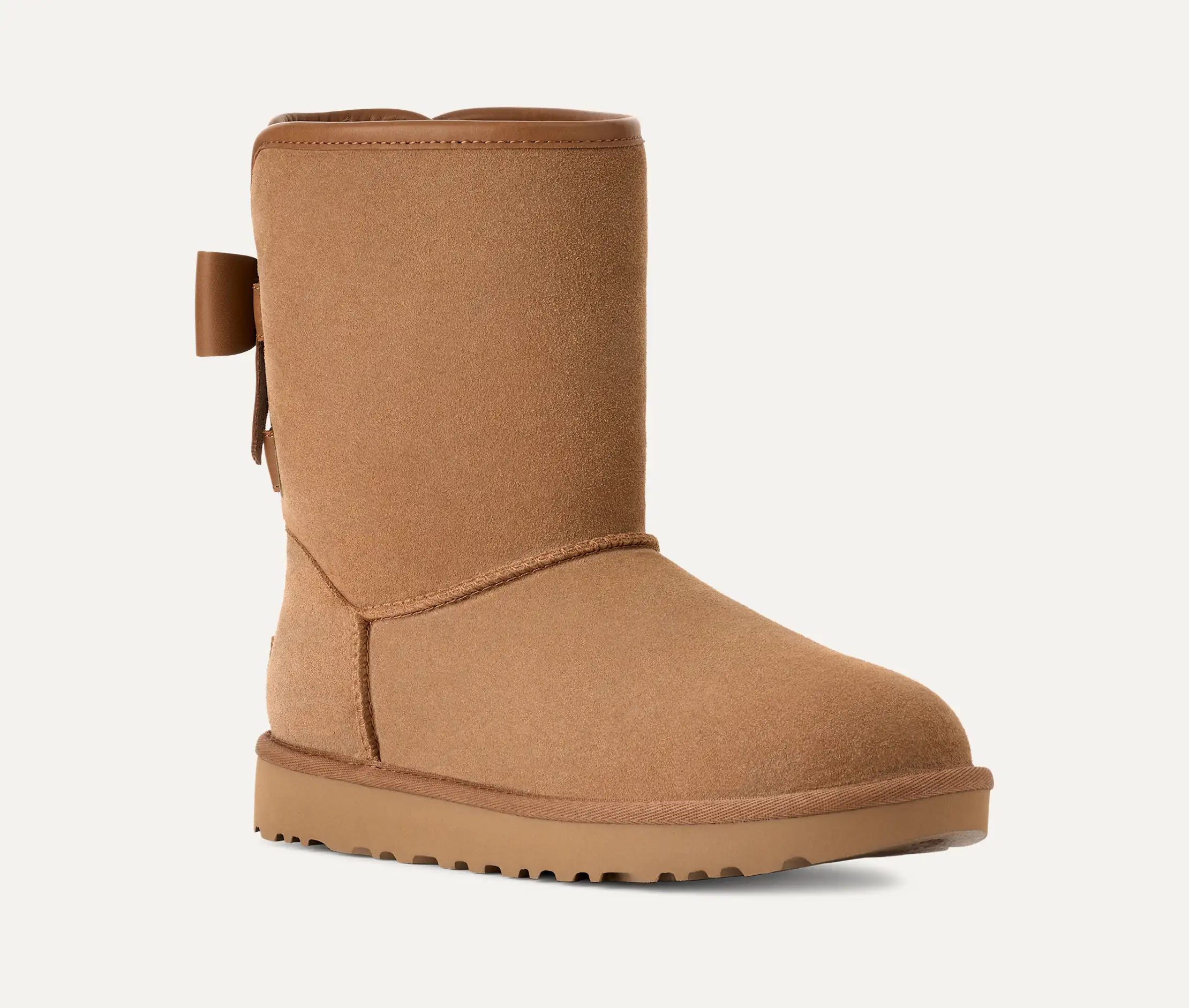 Women's Short Bailey Leather Bow