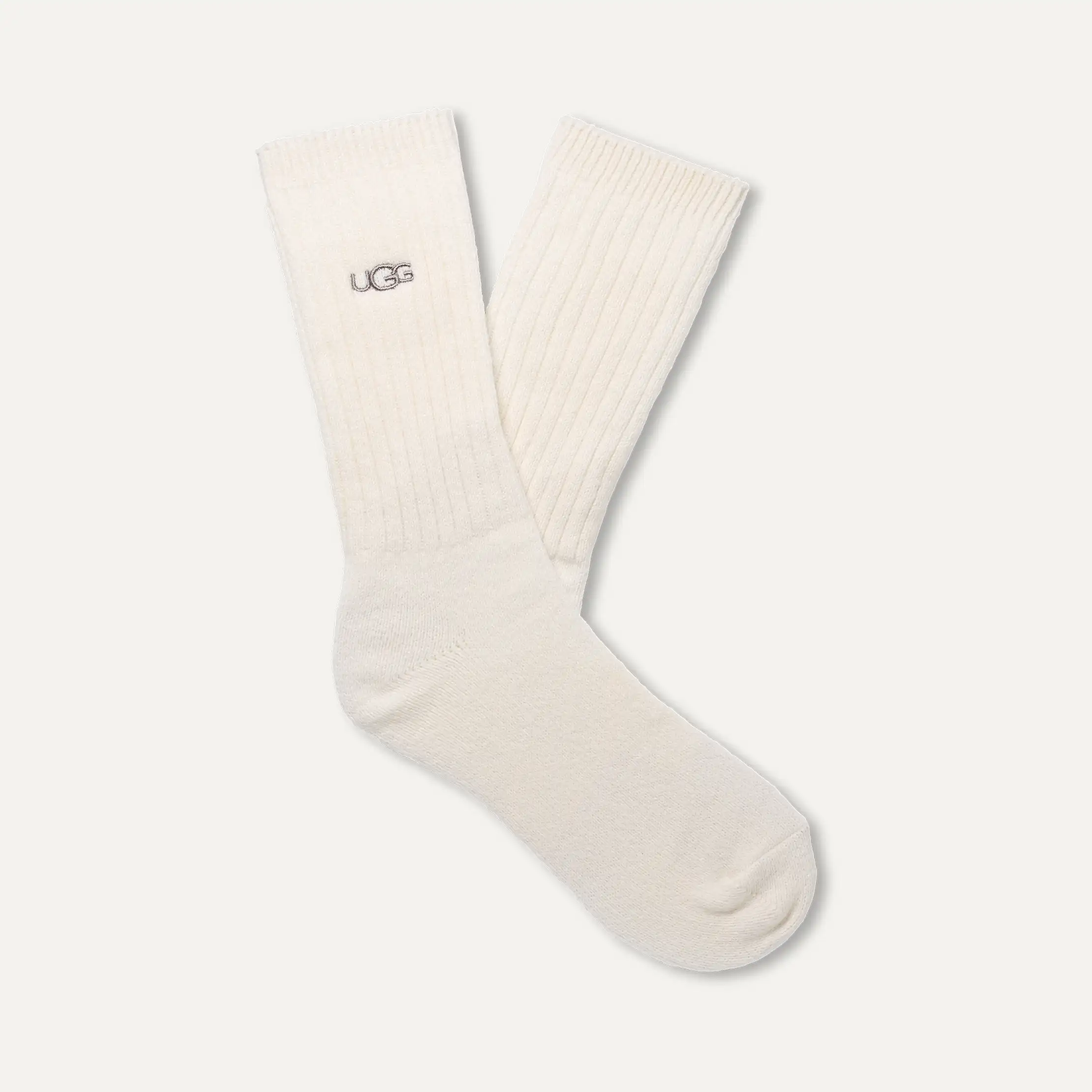 (取寄) アグ メンズ トレイ リブ ニット クルー UGG men Trey Rib Knit Crew White Trey Rib Knit Crew Socks for Men | UGG®