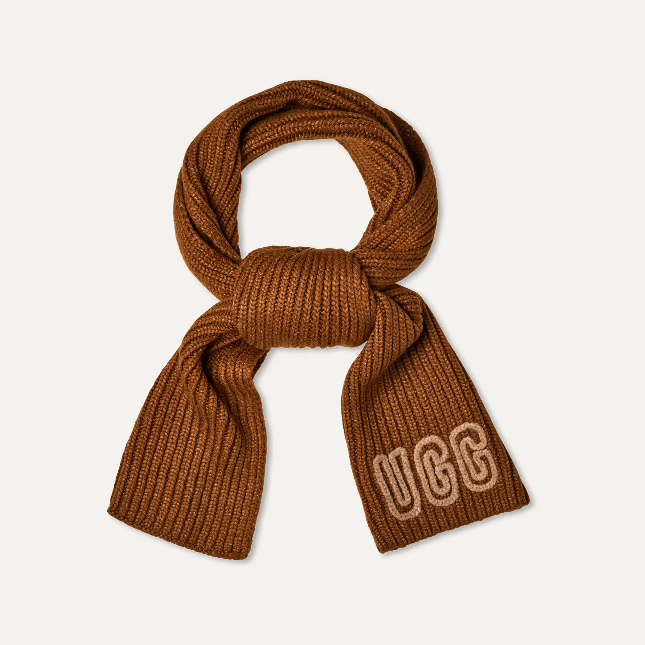 Women's Chunky Crafted Rib Scarf