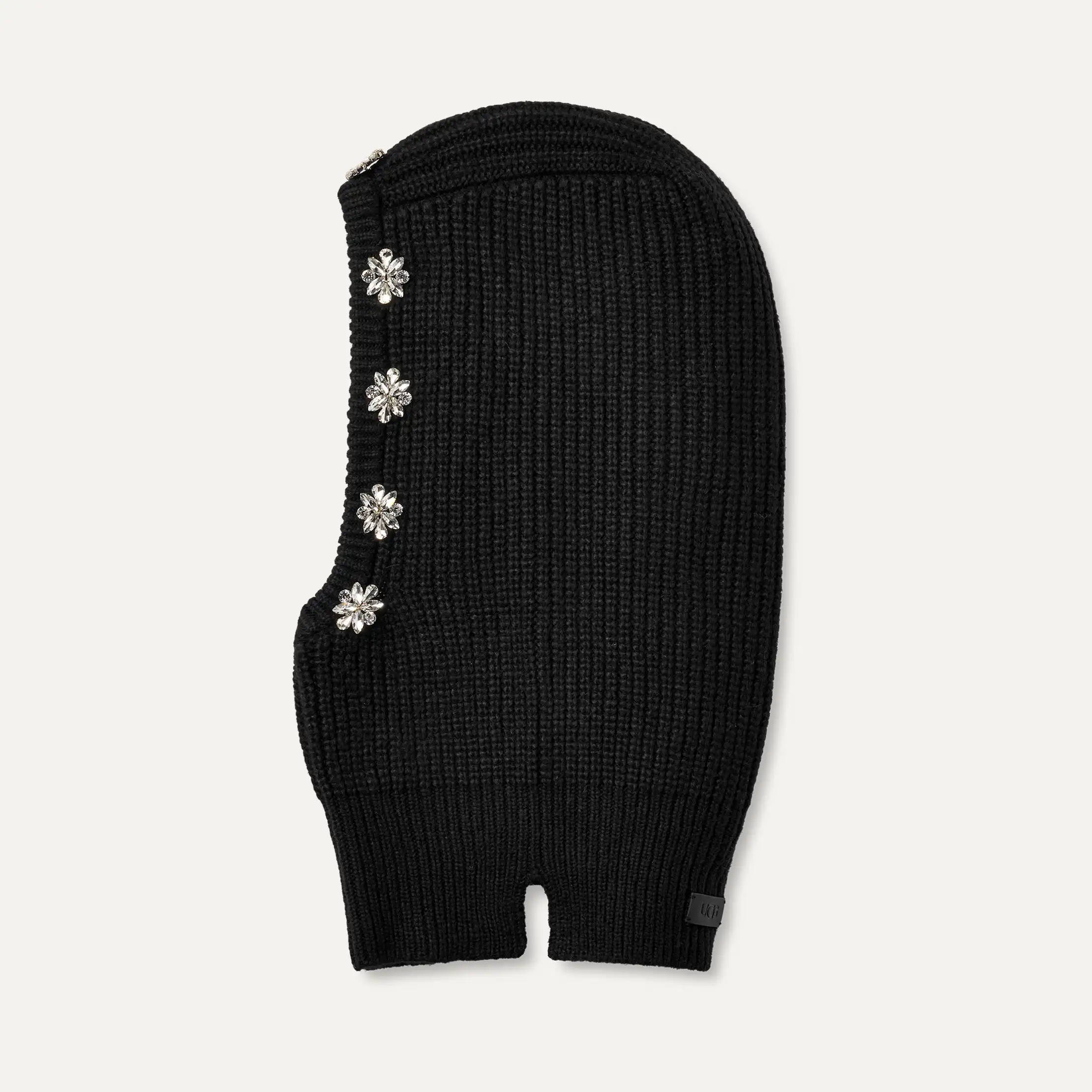 Women's Embellished Knit Balaclava