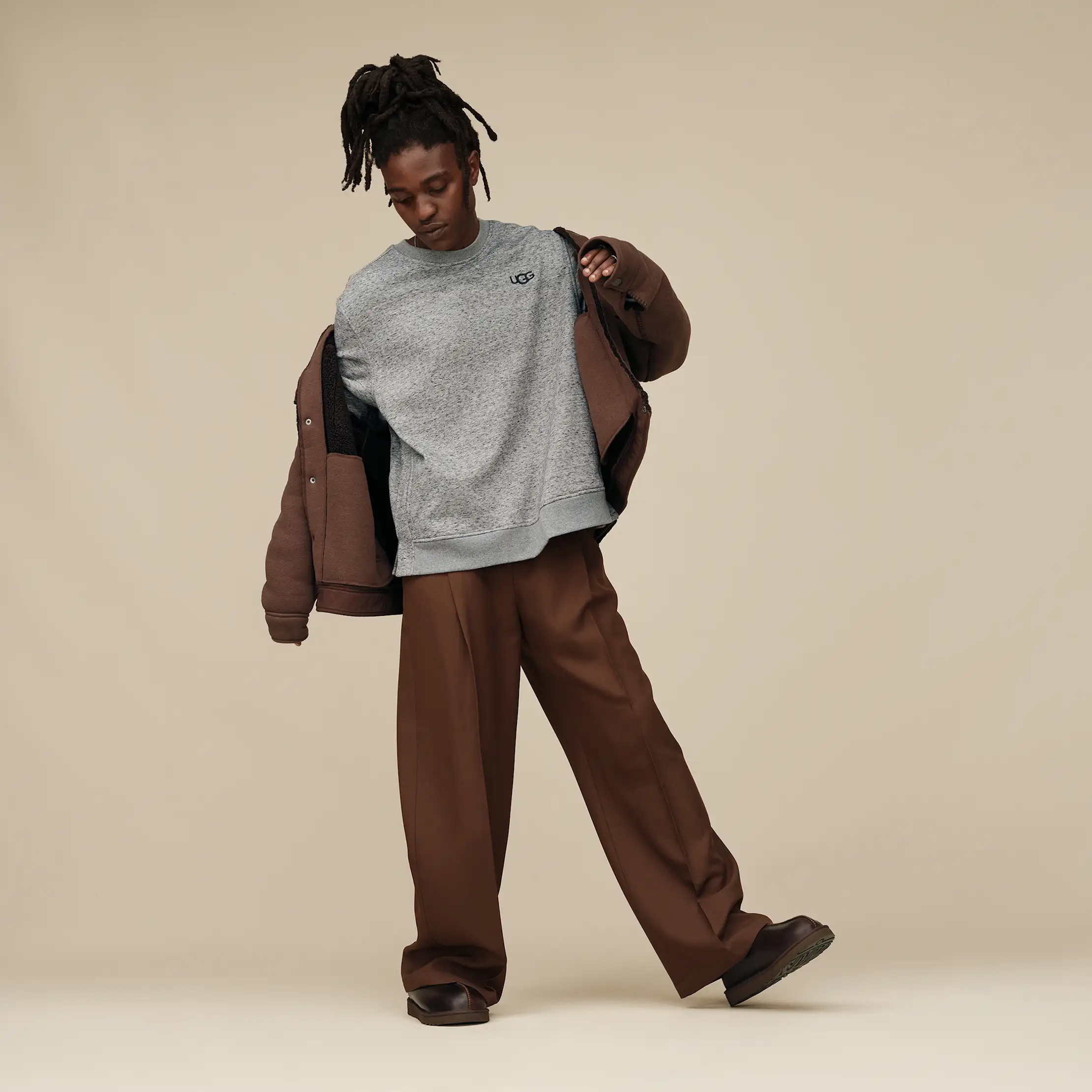 【UGG】Men's Tasman Leather Regenerate スリッポン UGG® Tasman Leather Regen for Men | UGG®