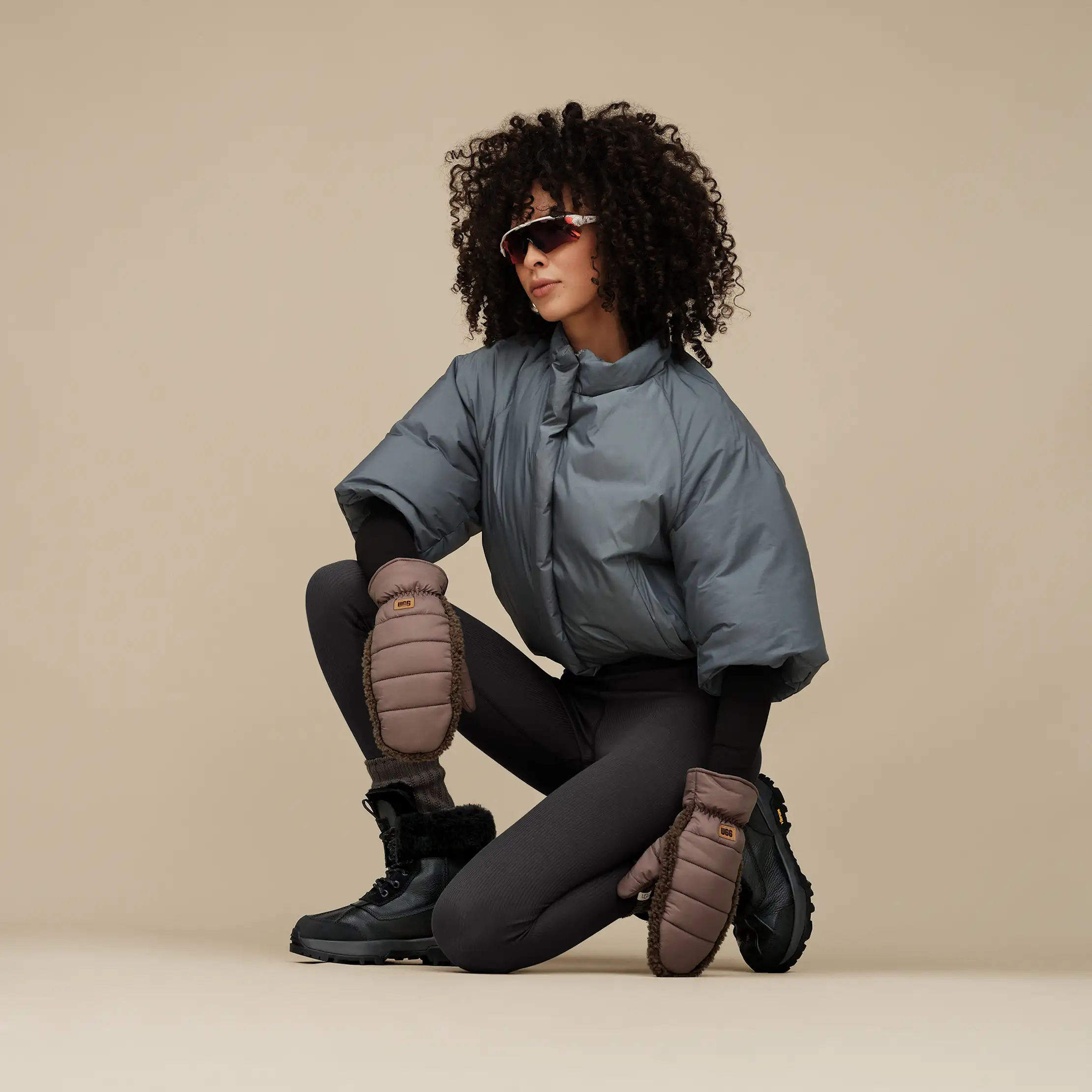 Women's AW UGGfluff Mitten