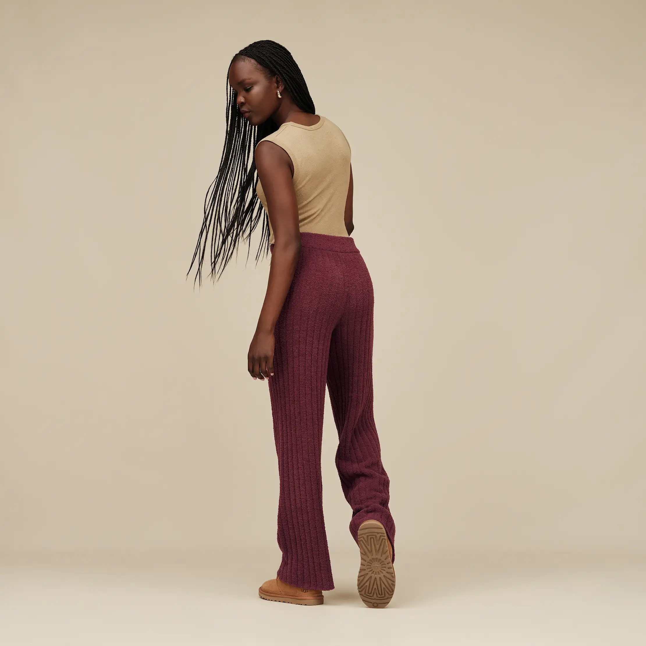 Pantalon Terri côtelé